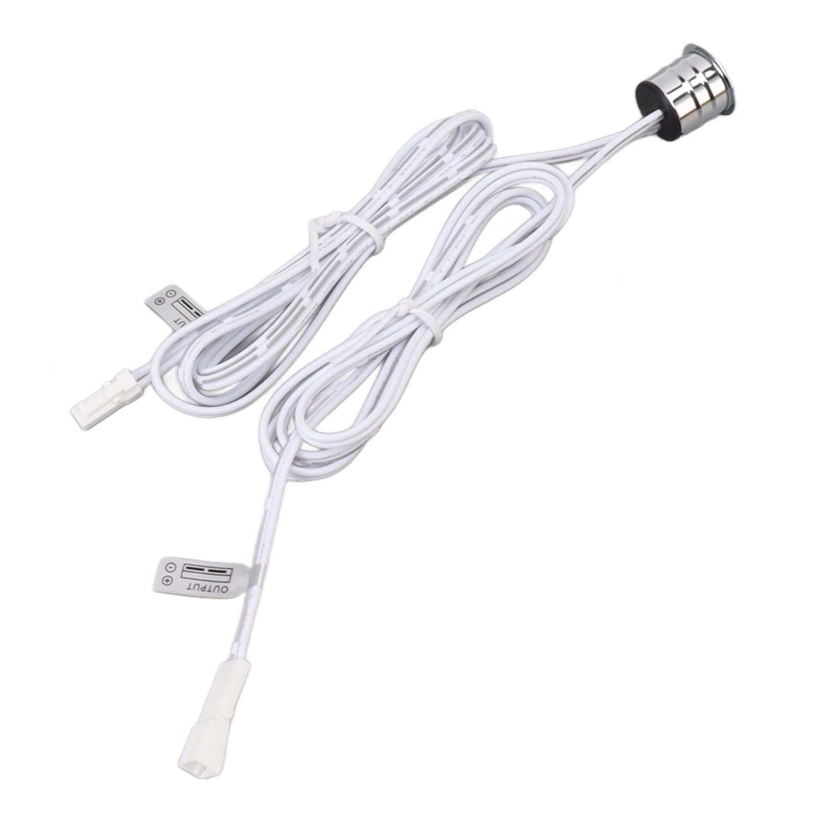 Blue LED Touch Switch Embedded Installation Heat Dissipation Touch Switch for Closet Cabinets Wine Cooler Lights - Image 8