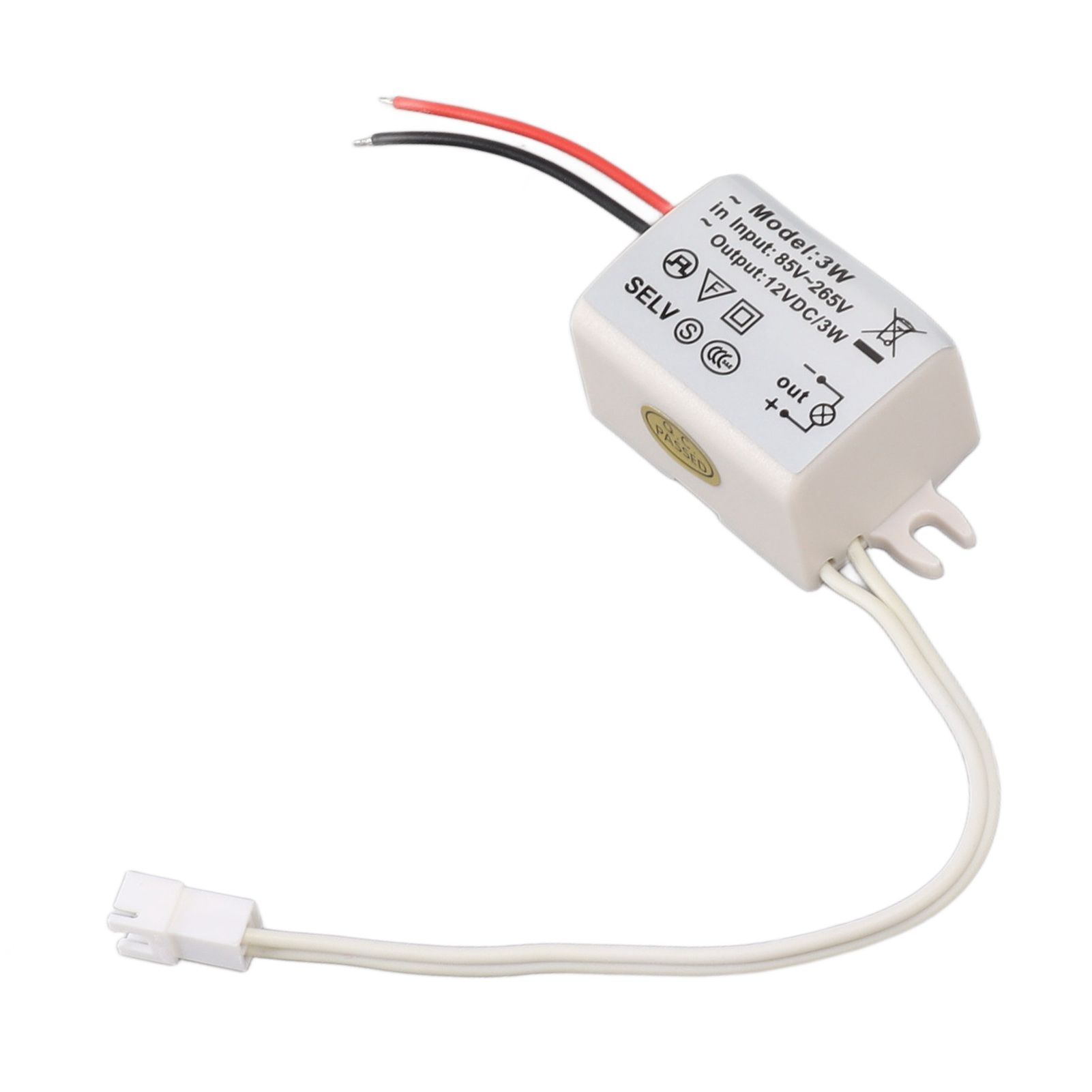 LED Drive Power Adapter DC12V 3W Compact Over Voltage Protection for LED Strip Lights LED Bulbs Industrial Lights - Image 5