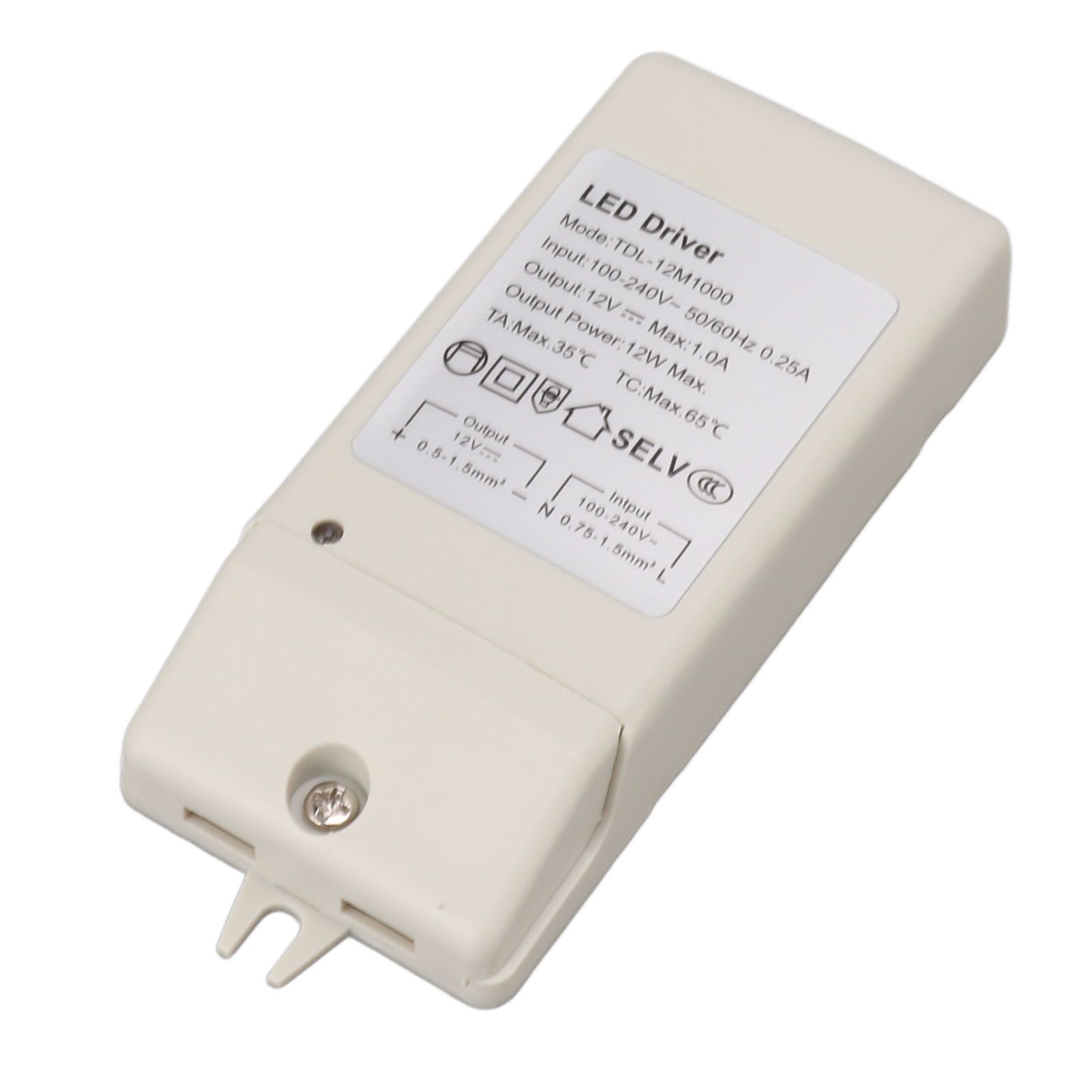 12W DC 12V 1A LED Driver LED Constant Current Drive Power Supply for LED Strip Light AC 100‑240V TDL 12M1000 - Image 7