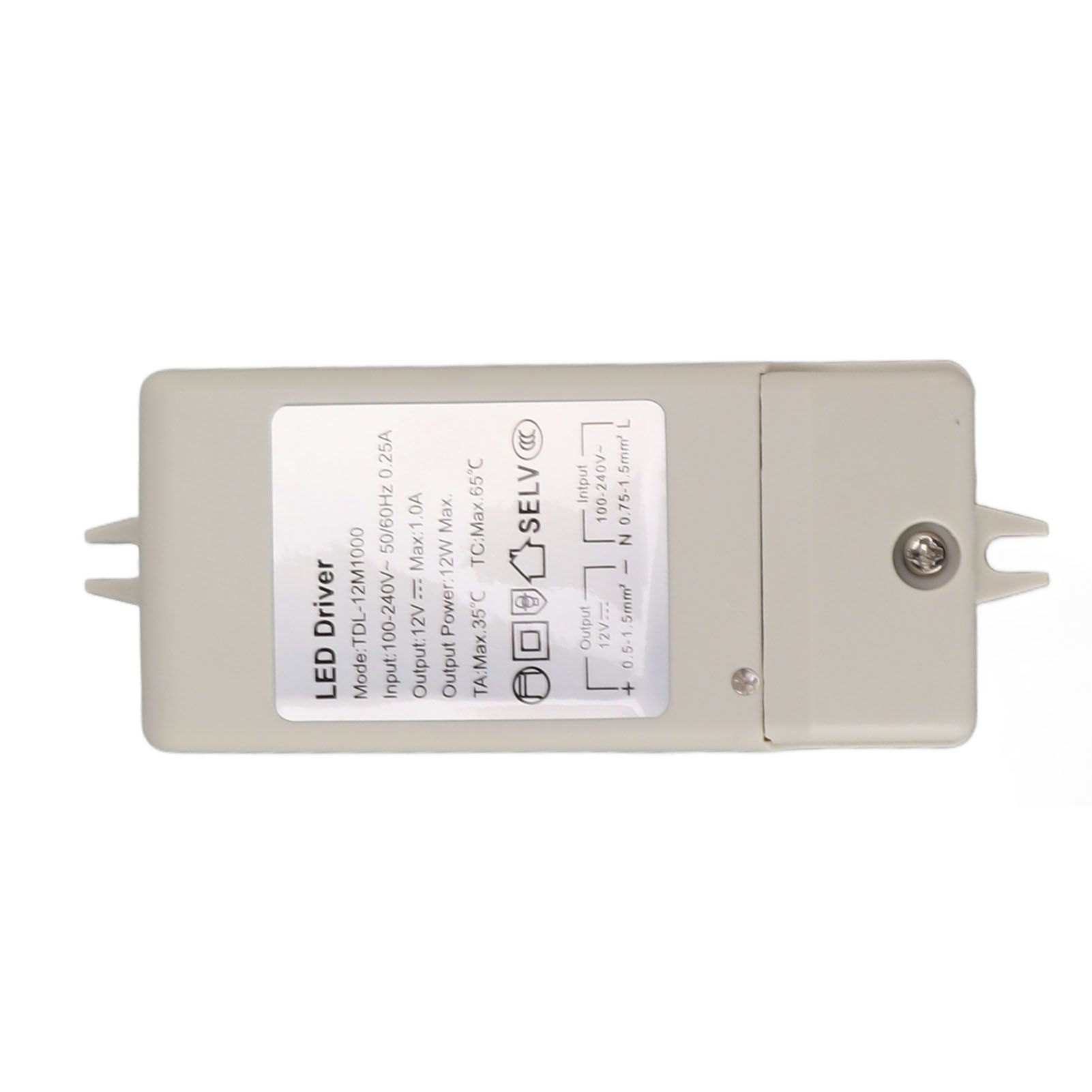 12W DC 12V 1A LED Driver LED Constant Current Drive Power Supply for LED Strip Light AC 100‑240V TDL 12M1000 - Image 8