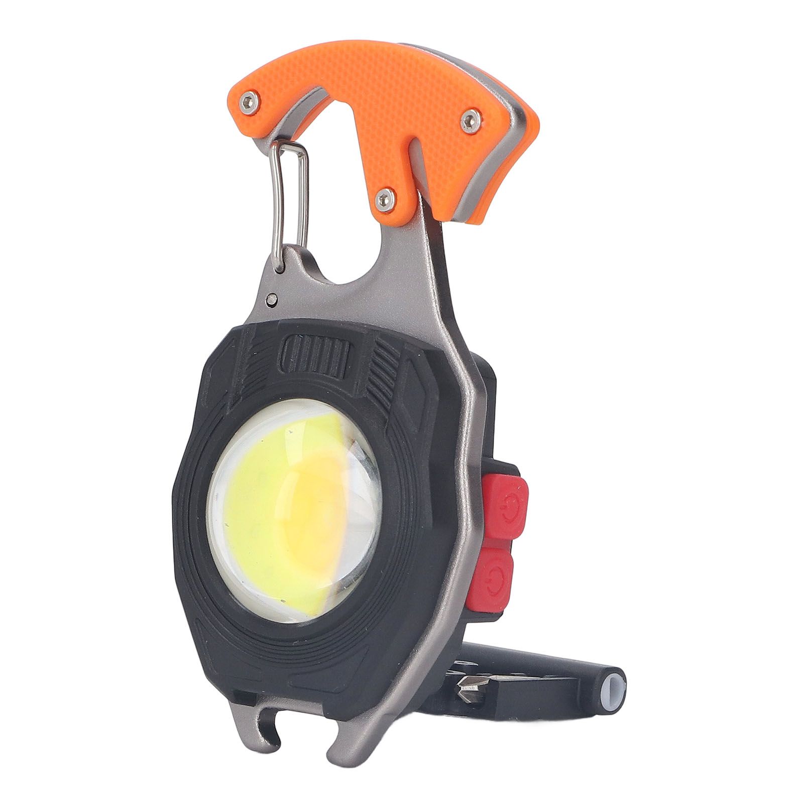 LED Keychain Flashlight Multifunctional Type C Mini Emergency Work Light Pocket Light with Bottle Opener Lighter - Image 4