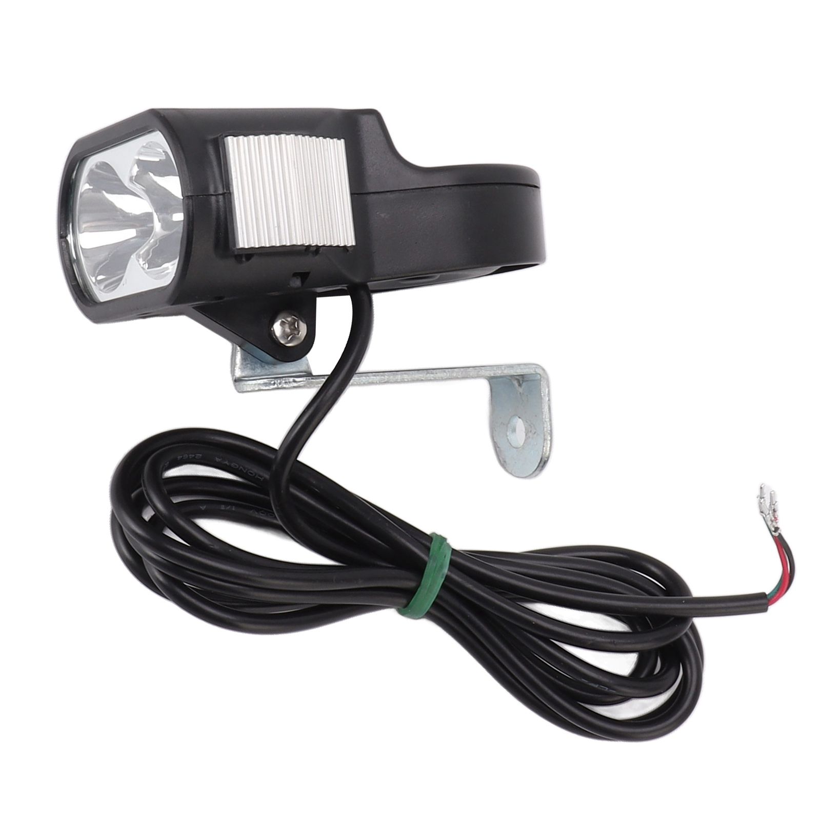 Bicycle Headlight Super Bright Bike LED Head Lamp 24‑60V LED Bike Lights with Warning Horn for Night Riding 5W - Image 1