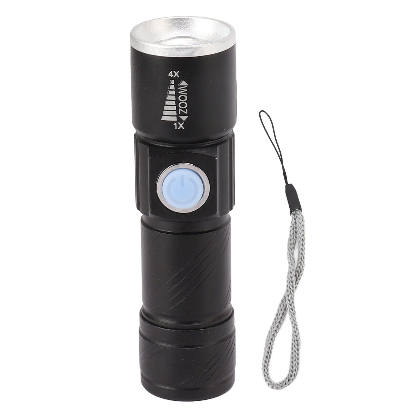 UV Flashlight USB 395nm LED Ultraviolet Black Light Detector for Fluorescent Agent Detection Jade Identification - Image 1