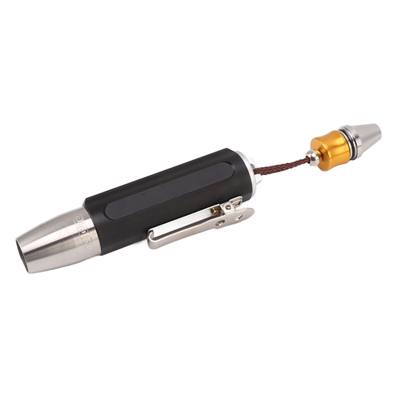 Jade Appraisal Light 3 Light Source Stepless Dimming LED Jade Identification Flashlight for Jewelry Black - Image 2