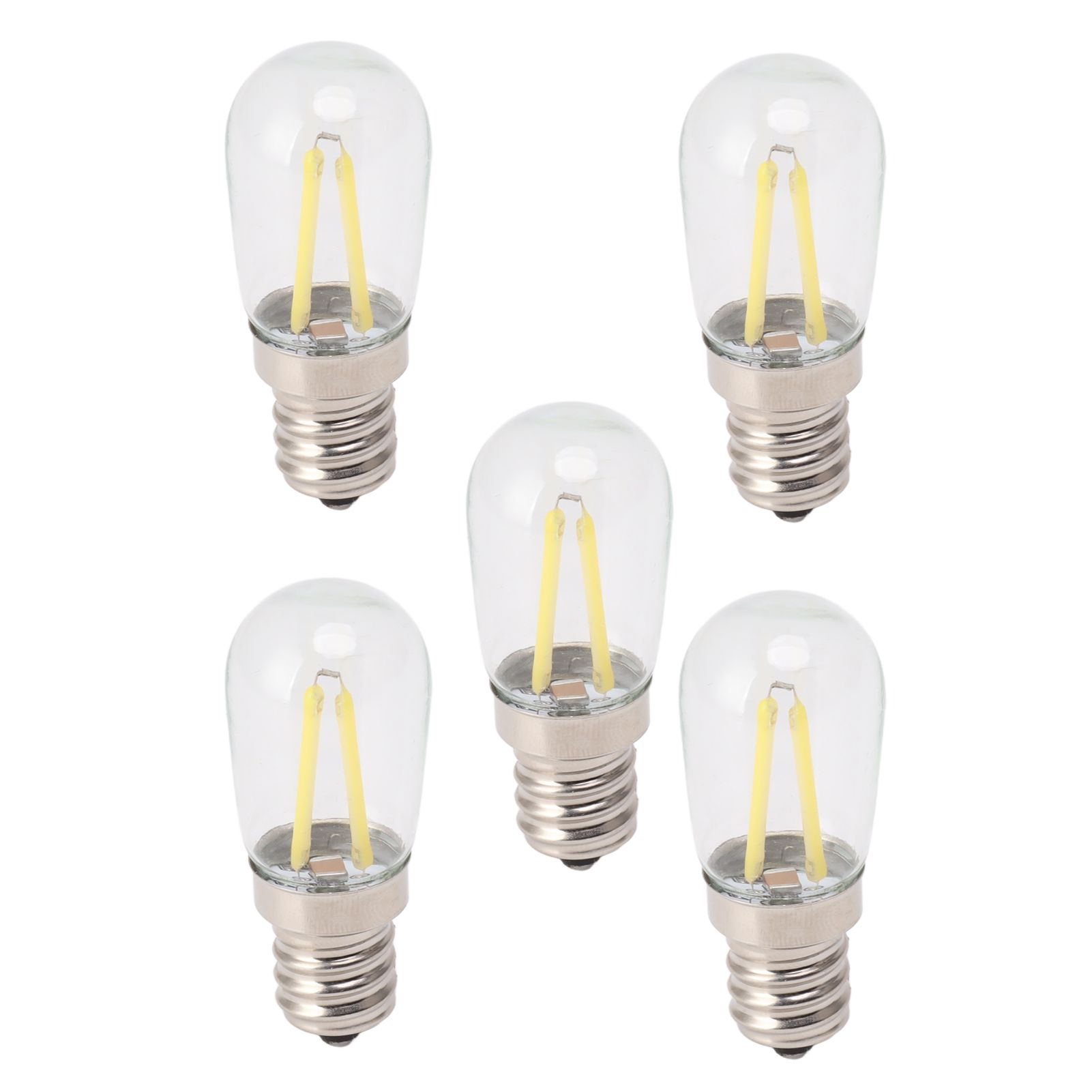 5Pcs Refrigerator Lamp Bulb Low Heat Low Power Consumption E12 LED Fridge Light Bulb 120V White Light - Image 5