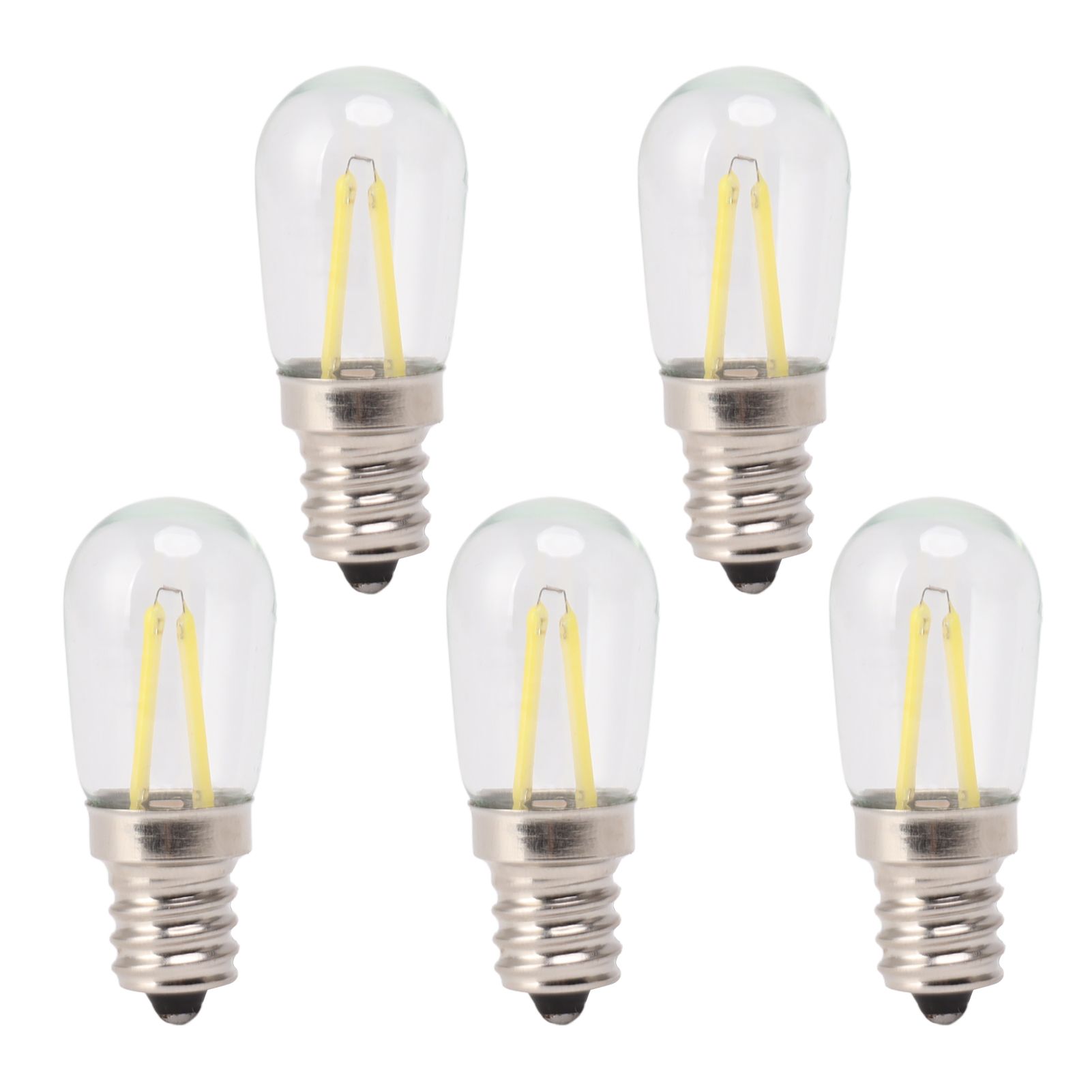 5Pcs Refrigerator Lamp Bulb Low Heat Low Power Consumption E12 LED Fridge Light Bulb 120V White Light - Image 6