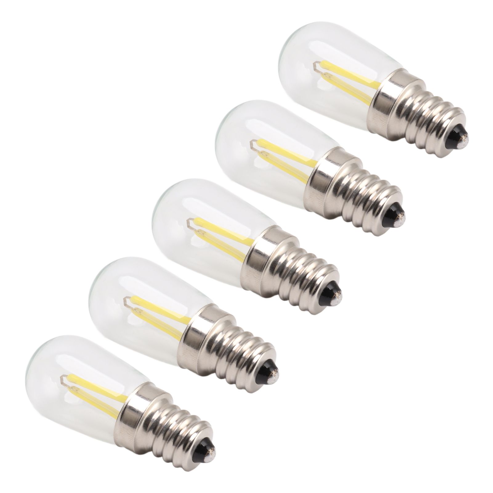 5Pcs Refrigerator Lamp Bulb Low Heat Low Power Consumption E12 LED Fridge Light Bulb 120V White Light - Image 7