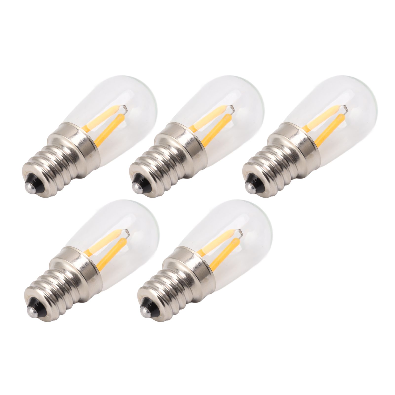 5Pcs Refrigerator Lamp Bulb Low Heat Low Power Consumption E12 LED Fridge Light Bulb 120V Warm Light - Image 6