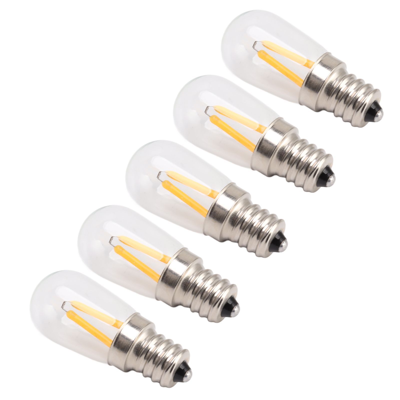 5Pcs Refrigerator Lamp Bulb Low Heat Low Power Consumption E12 LED Fridge Light Bulb 120V Warm Light - Image 7