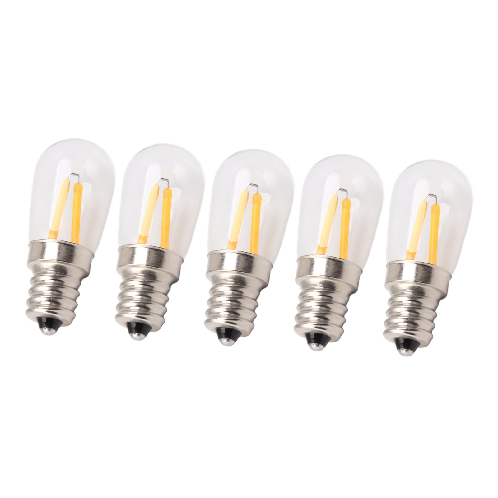 5Pcs Refrigerator Lamp Bulb Low Heat Low Power Consumption E12 LED Fridge Light Bulb 120V Warm Light - Image 8