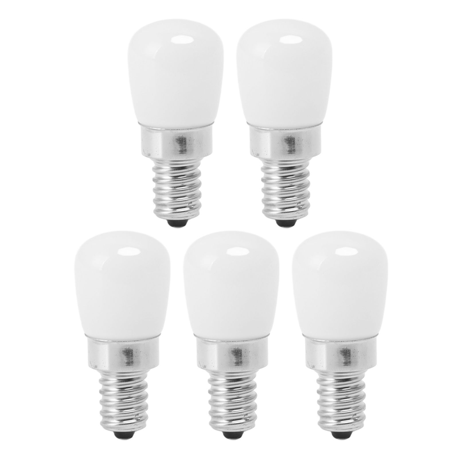 5Pcs LED Refrigerator Light Bulb Fridge Lamp E12 for Freezer Home Lighting Energy Saving 120V Warm Light - Image 1