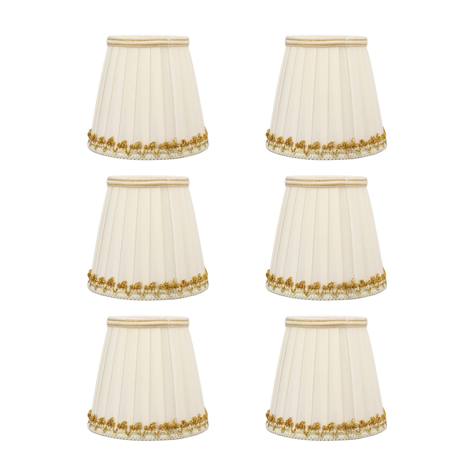 6Pcs Small Lamp Shades Safe Soft Easy Installation Modern Light Weight Table Lampshade for E14 Bulb Bedroom Hotel - Image 6