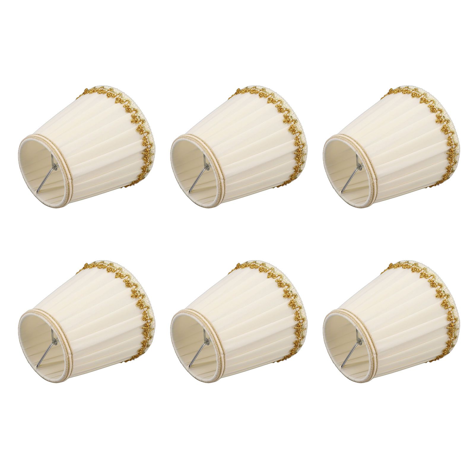 6Pcs Small Lamp Shades Safe Soft Easy Installation Modern Light Weight Table Lampshade for E14 Bulb Bedroom Hotel - Image 8