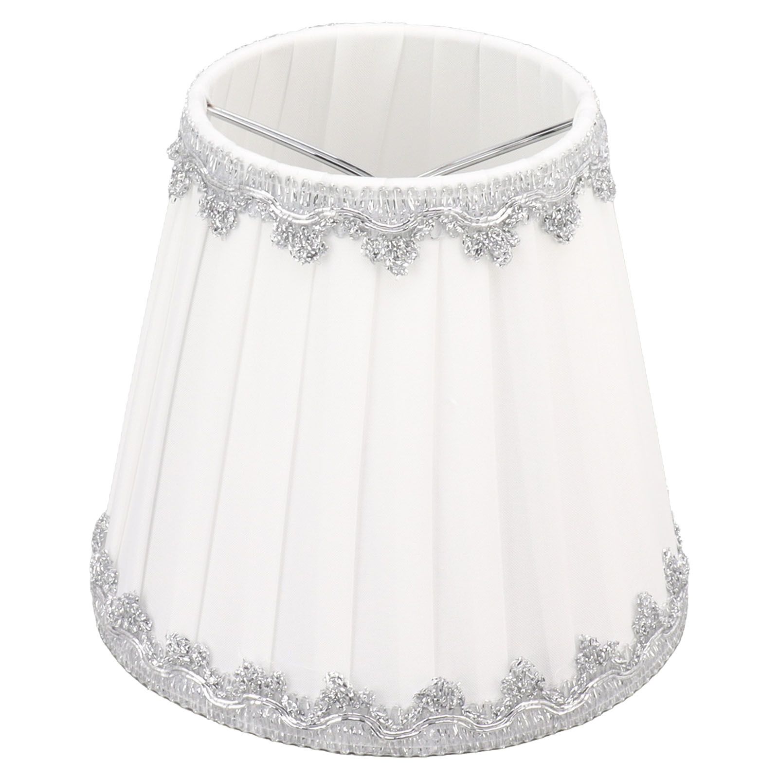 6Pcs Cloth Lampshade Modern Simple Candle Chandelier Light Shade Table Lampshade for Living Room - Image 3