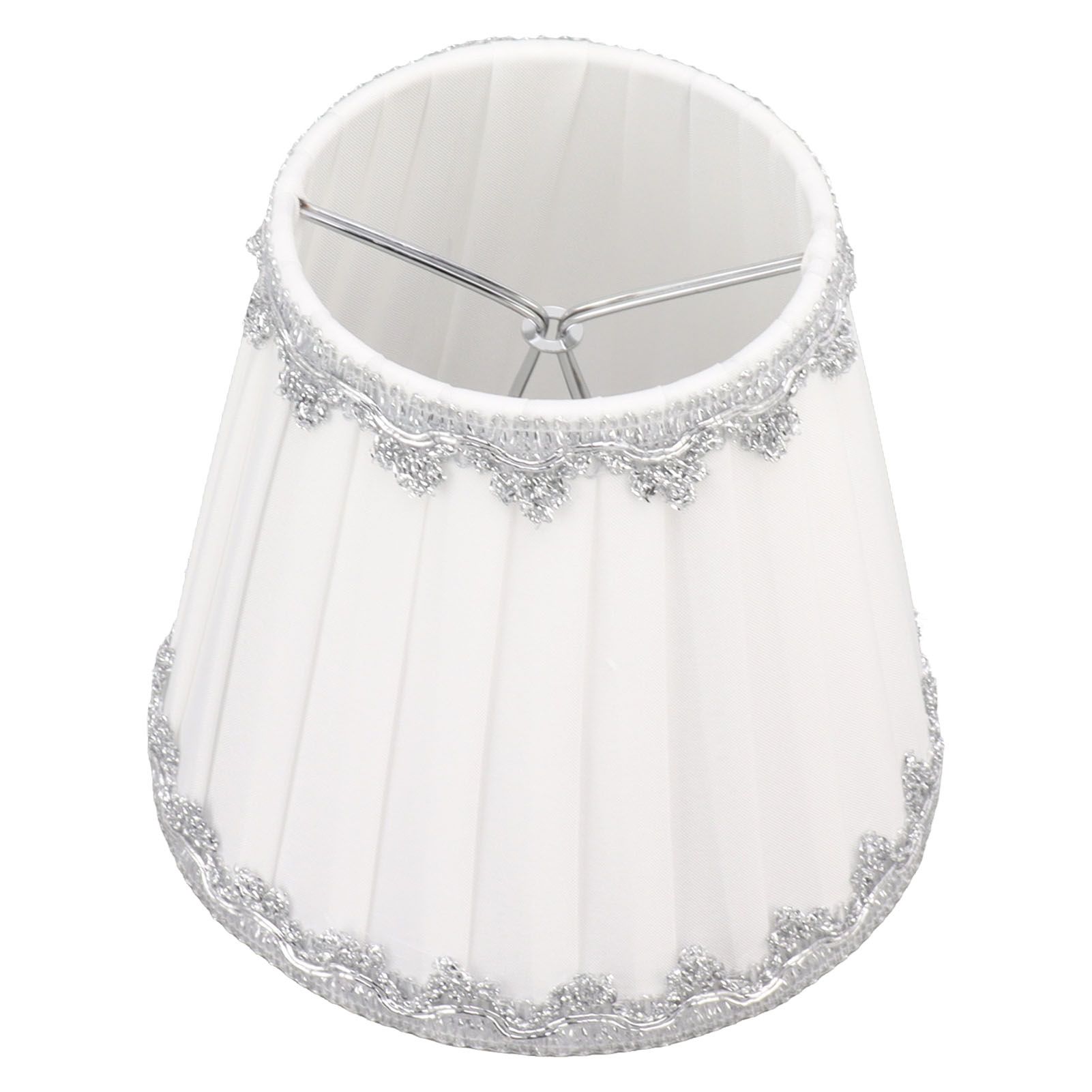 6Pcs Cloth Lampshade Modern Simple Candle Chandelier Light Shade Table Lampshade for Living Room - Image 4
