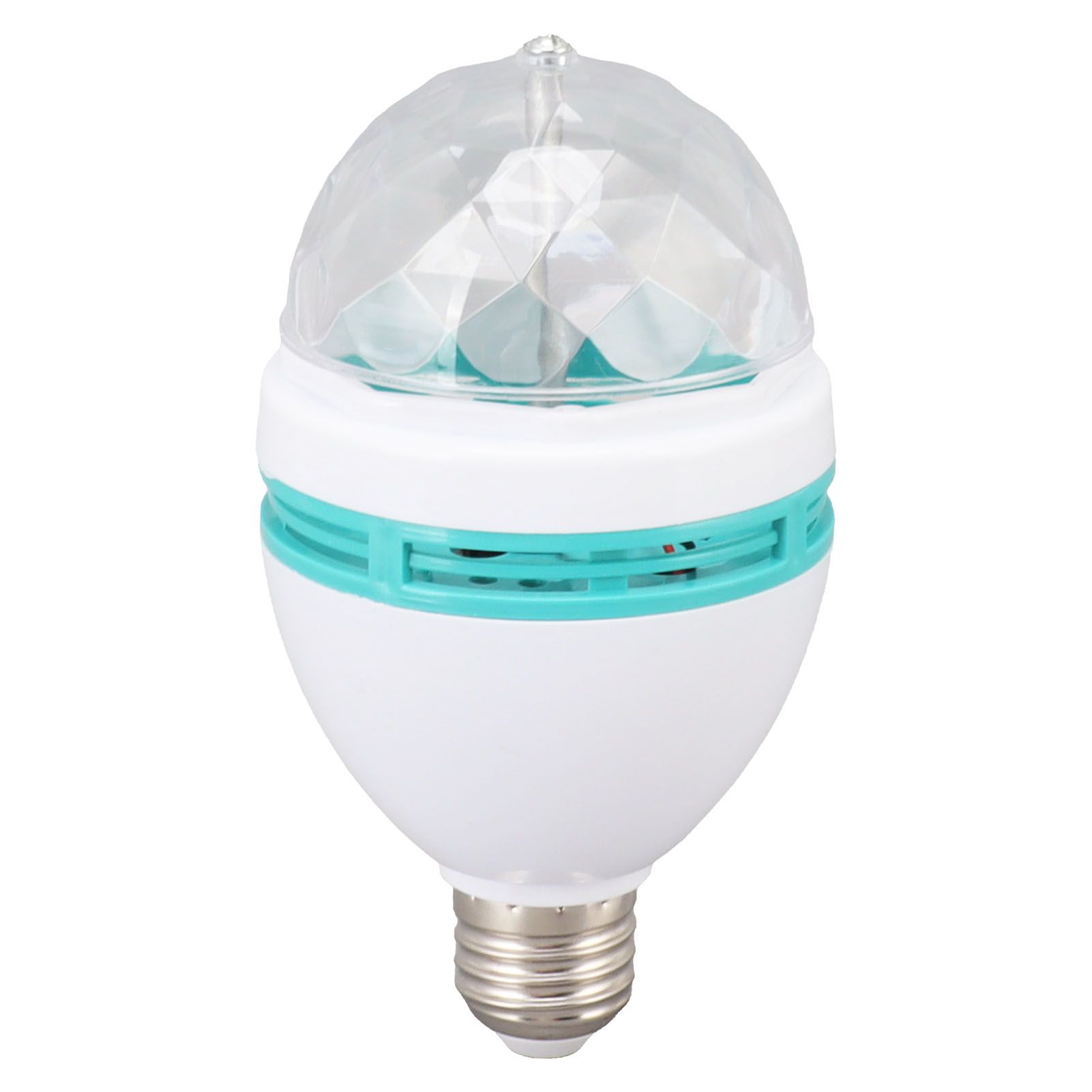 Dancing Light Bulb E26 Base RGB Auto Changing Safe Stable ABS PC Rotating Light Bulb for Party Bar Wedding 85‑260V - Image 2