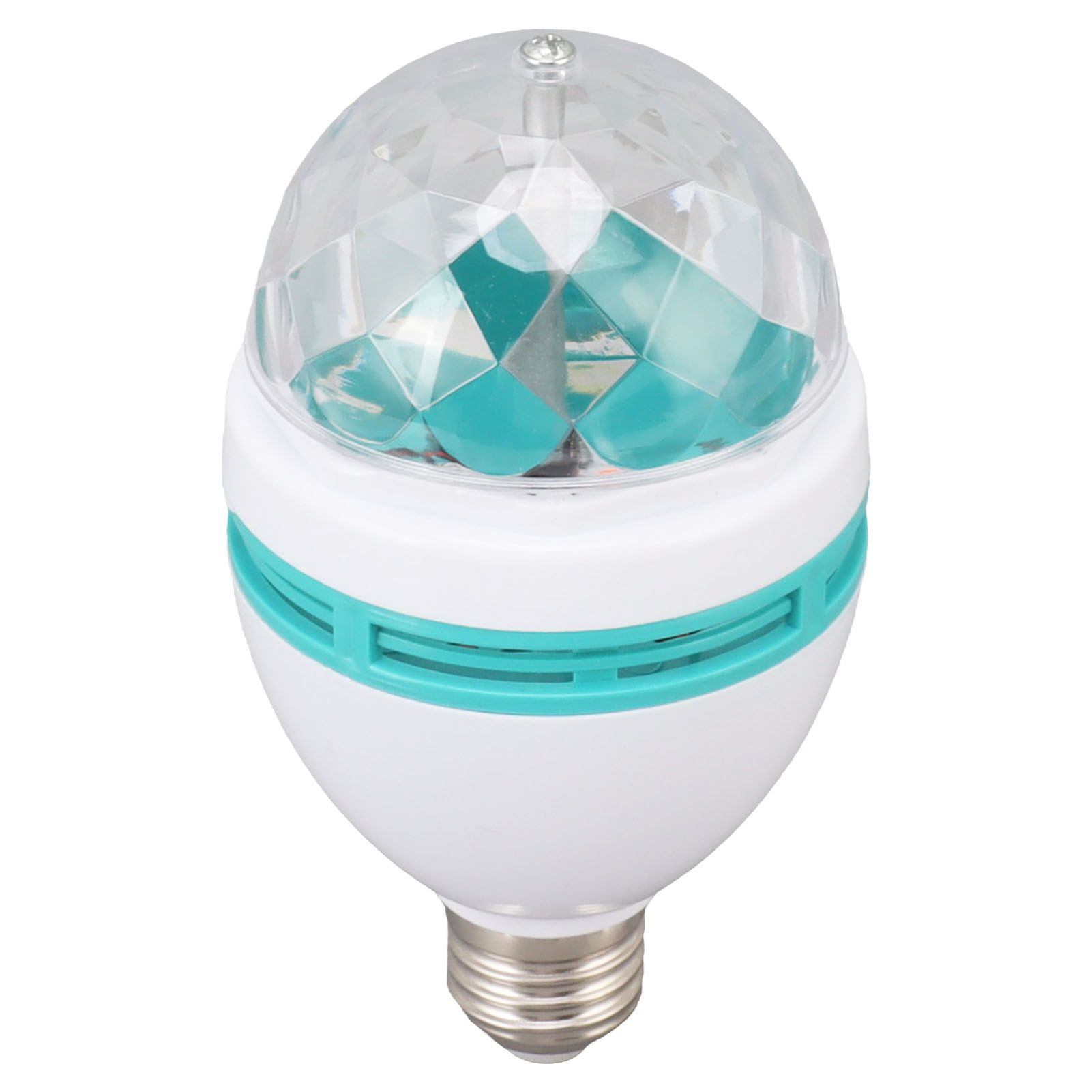 Dancing Light Bulb E26 Base RGB Auto Changing Safe Stable ABS PC Rotating Light Bulb for Party Bar Wedding 85‑260V - Image 3
