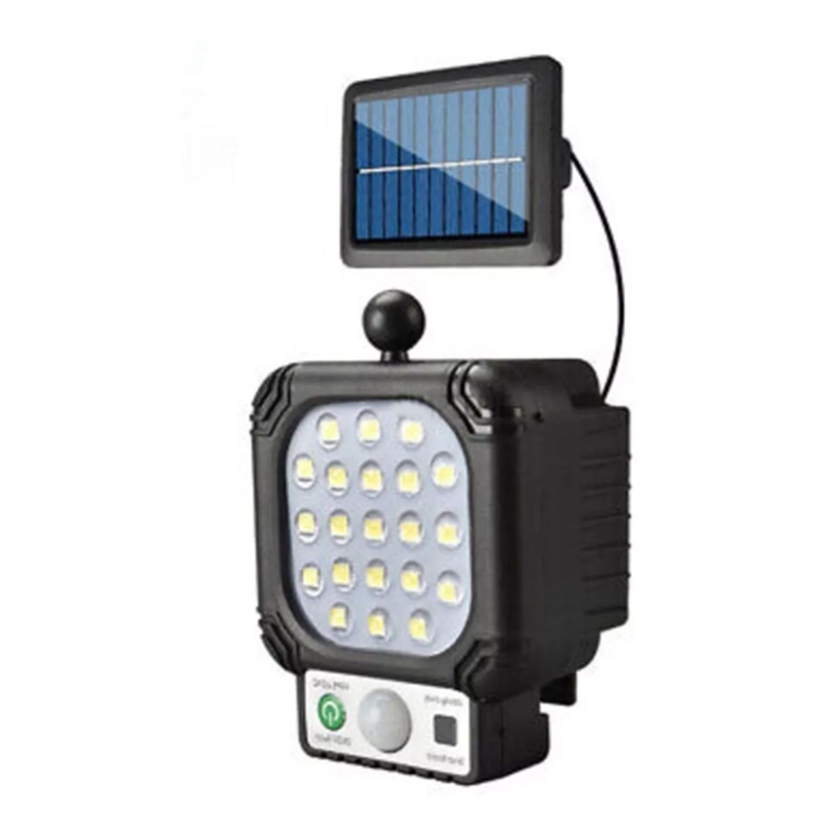 LED Solar Wall Light 21 LED Beads Super Bright IP65 Waterproof Outdoor Solar Motion Sensor Light with 16.4ft Cable - Image 1