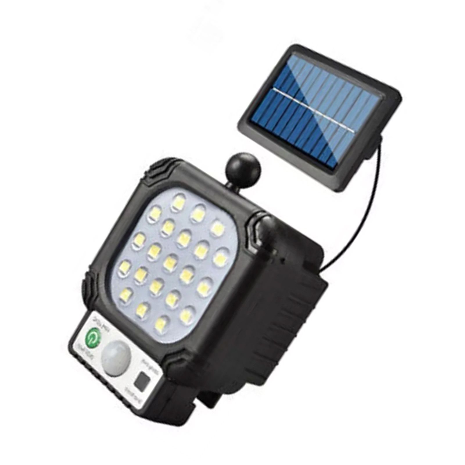 LED Solar Wall Light 21 LED Beads Super Bright IP65 Waterproof Outdoor Solar Motion Sensor Light with 16.4ft Cable - Image 3