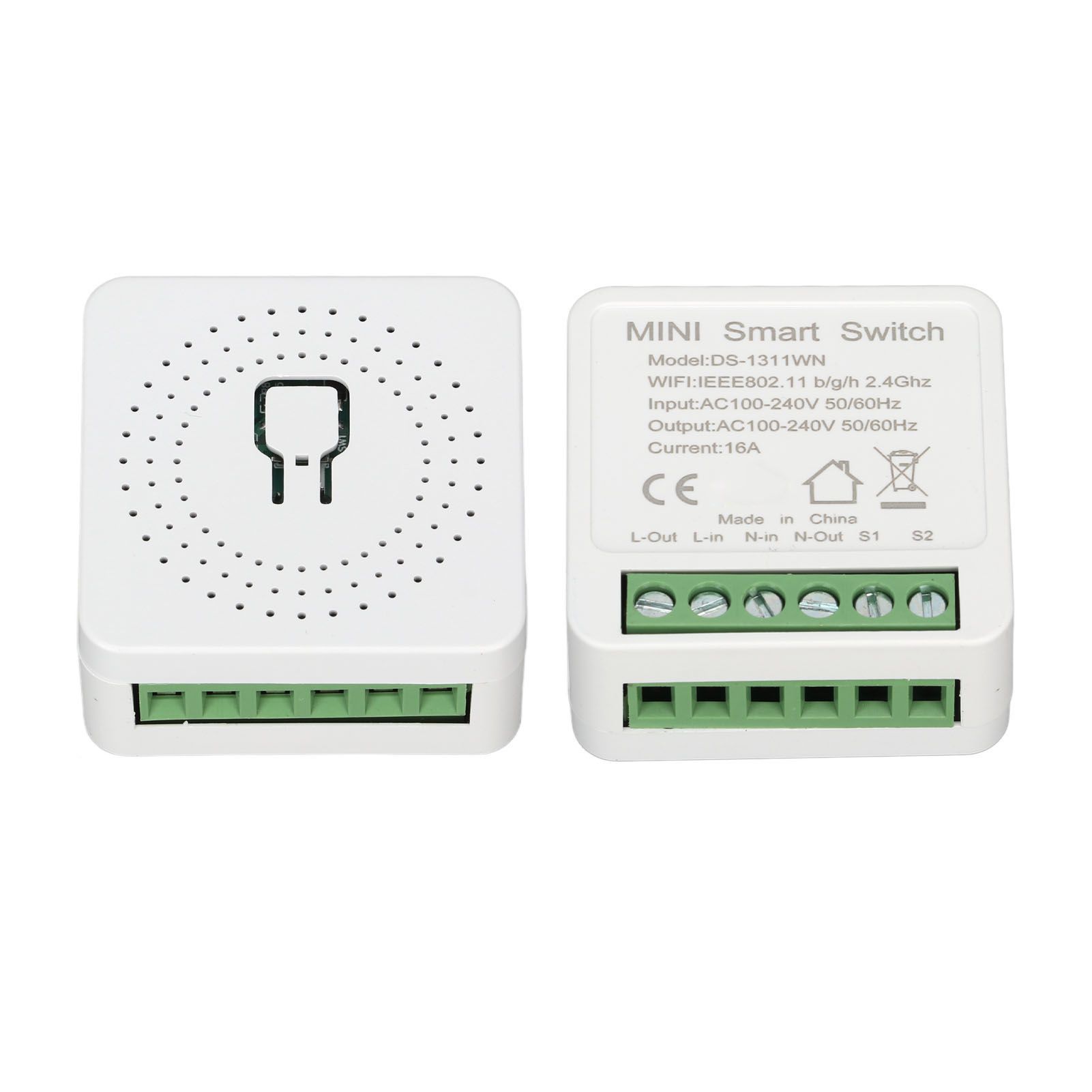 WiFi Switch Portable 16A Smart Power Switch APP Voice Control Miniature Remote Dual Control Switch for Tuya APP AC100‑240V - Image 7