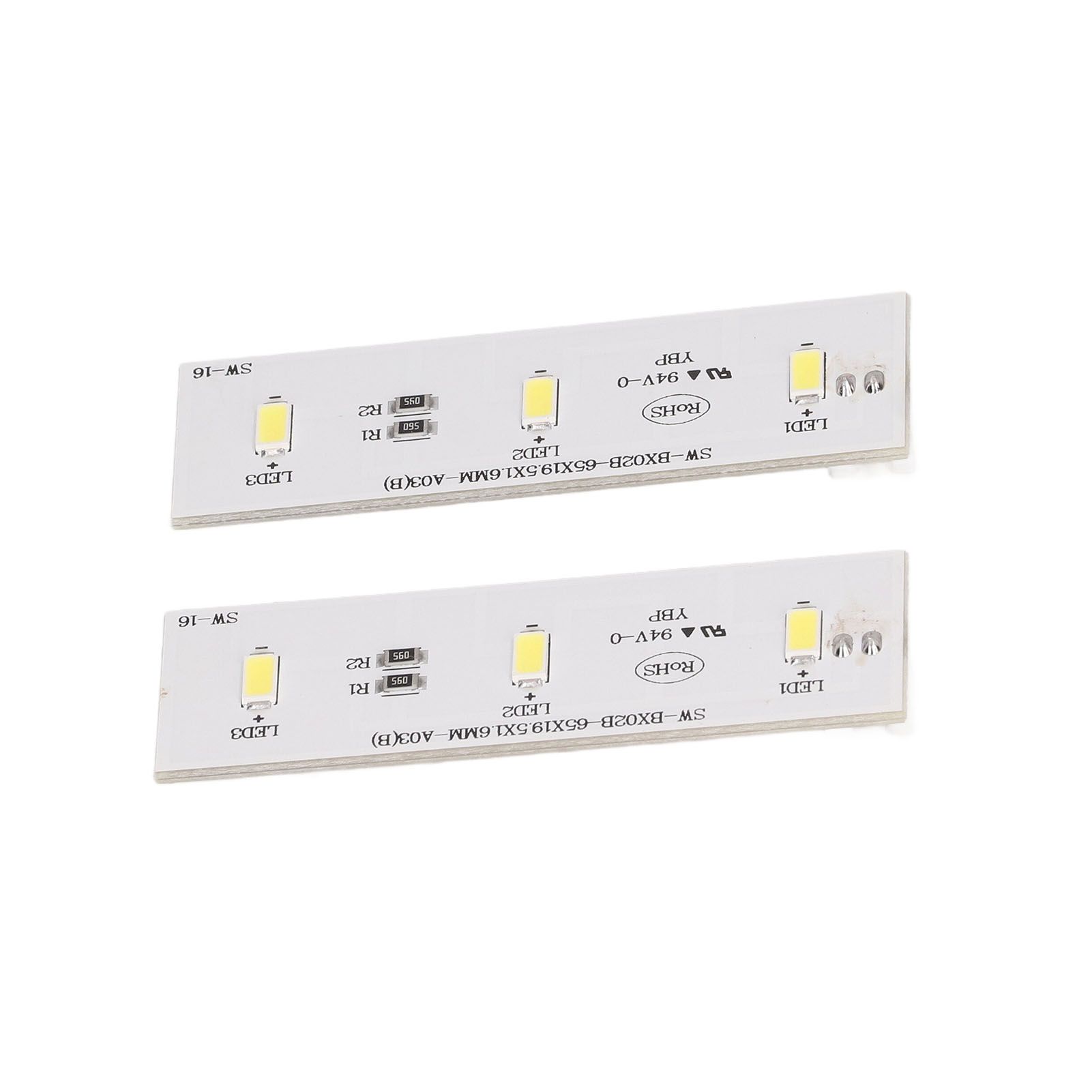 2Pcs Refrigerator LED Light Strip Bar Replacement Freezer Refrigerator Light Strip Bar Repair Part for SW BX02B DC 12V - Image 3