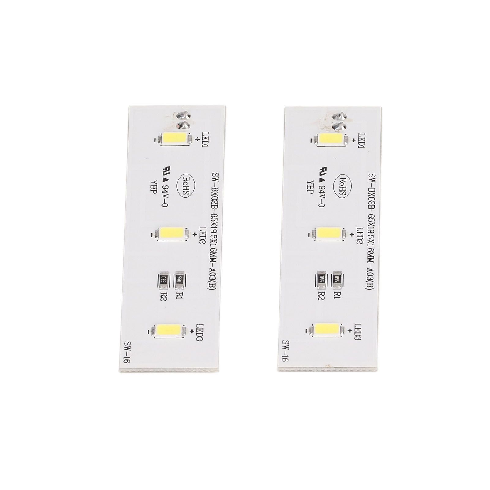 2Pcs Refrigerator LED Light Strip Bar Replacement Freezer Refrigerator Light Strip Bar Repair Part for SW BX02B DC 12V - Image 5