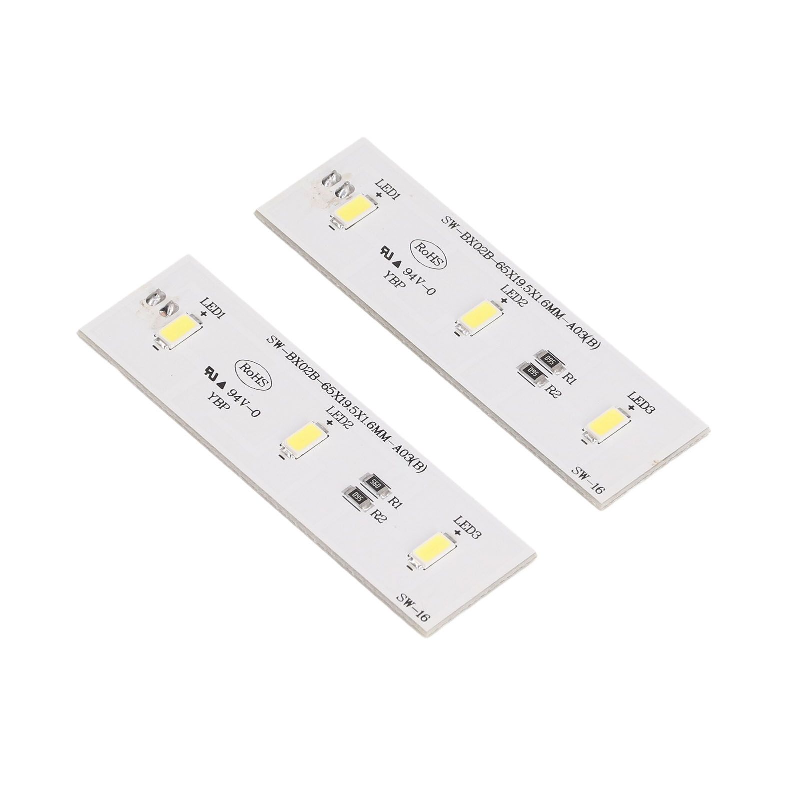 2Pcs Refrigerator LED Light Strip Bar Replacement Freezer Refrigerator Light Strip Bar Repair Part for SW BX02B DC 12V - Image 6