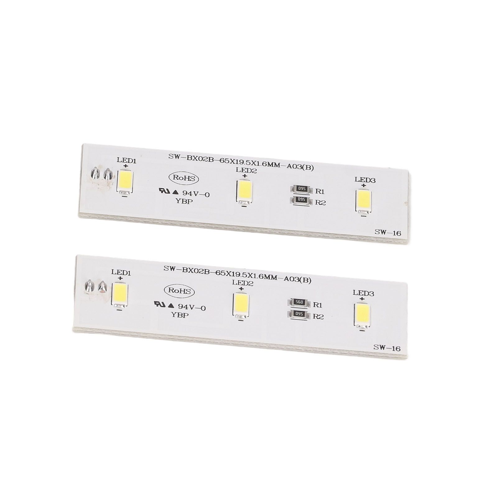 2Pcs Refrigerator LED Light Strip Bar Replacement Freezer Refrigerator Light Strip Bar Repair Part for SW BX02B DC 12V - Image 7
