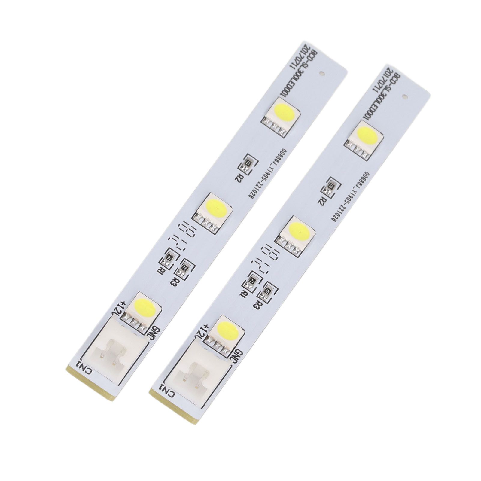 2Pcs Refrigerator LED Light Board White Eyes Friendly Freezer LED Light Strip for Electrolux BCD SL300LED001 DC12V - Image 6