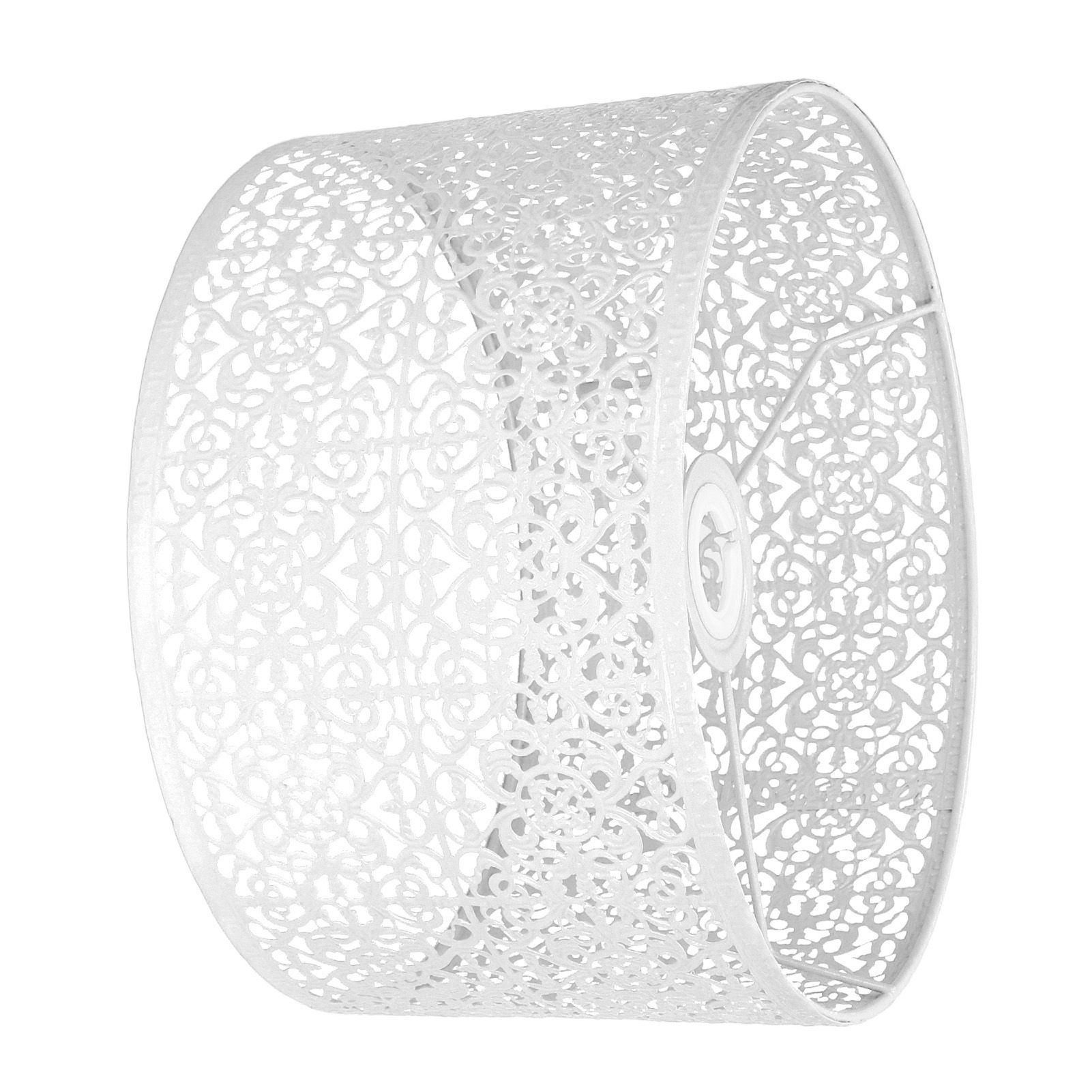Lamp Shade Hollow Out Metal Lampshade E27 E14 Universal Use Good Heat Dissipation Exquisite Lamp Cover White - Image 8
