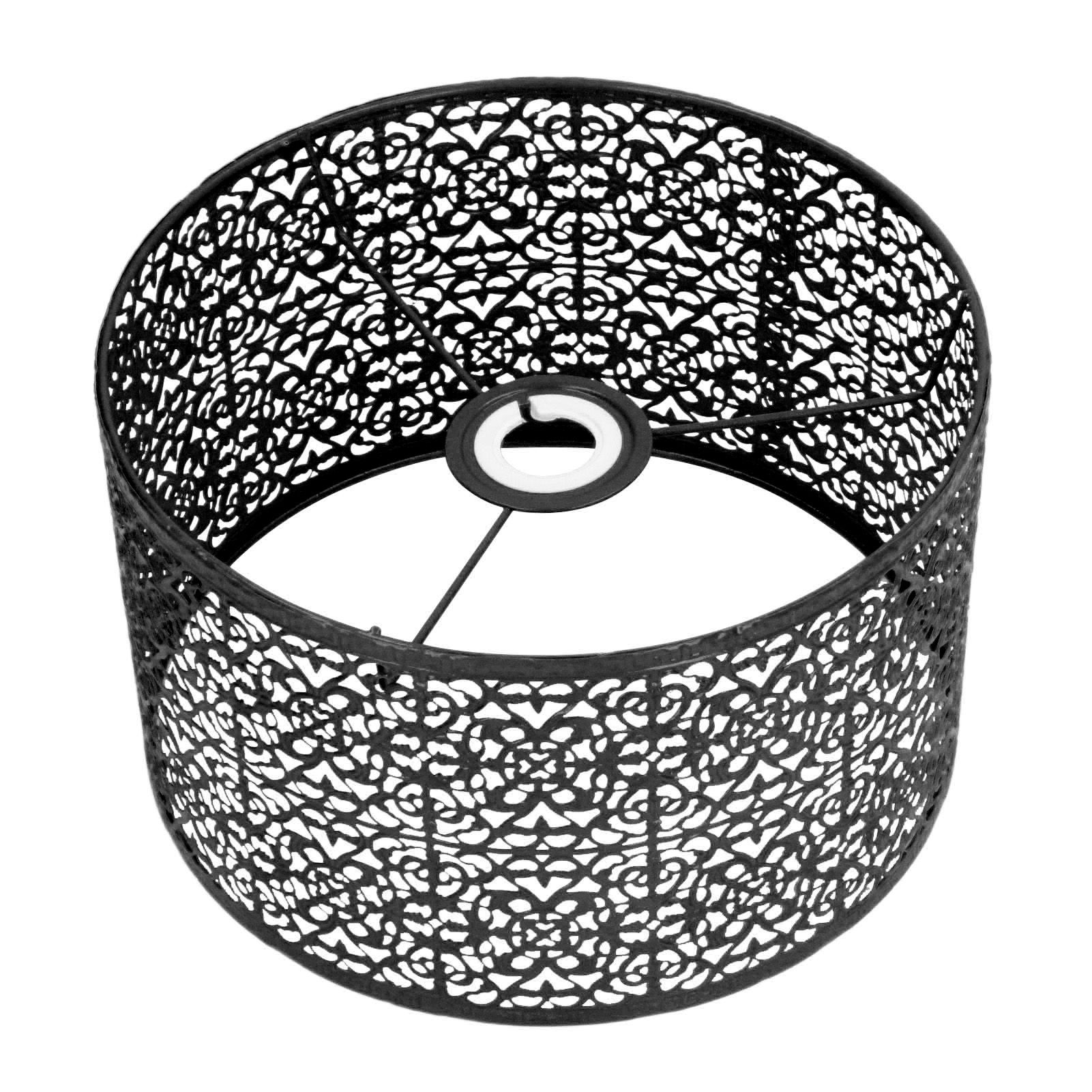 Lamp Shade Hollow Out Metal Lampshade E27 E14 Universal Use Good Heat Dissipation Exquisite Lamp Cover Black - Image 4