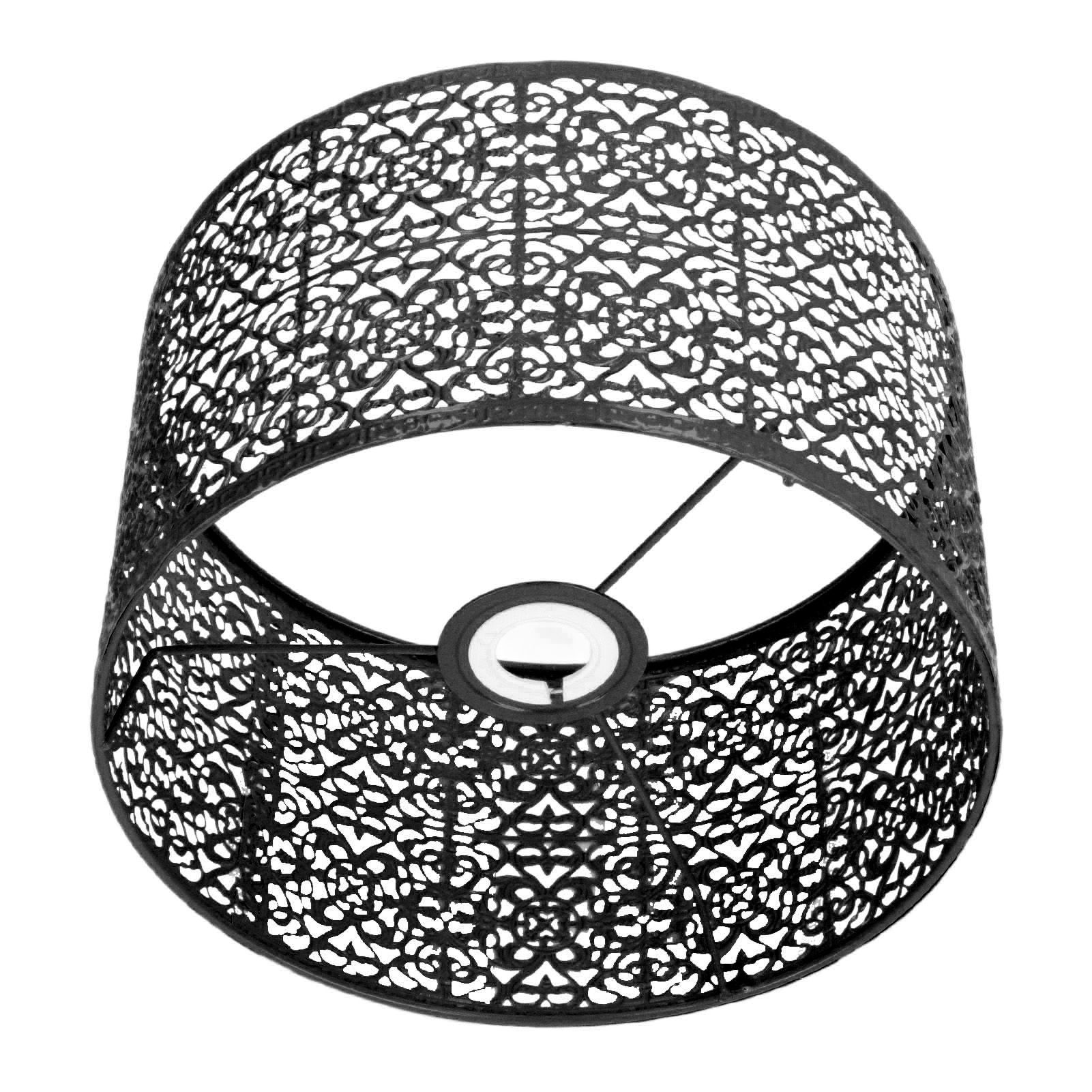 Lamp Shade Hollow Out Metal Lampshade E27 E14 Universal Use Good Heat Dissipation Exquisite Lamp Cover Black - Image 6