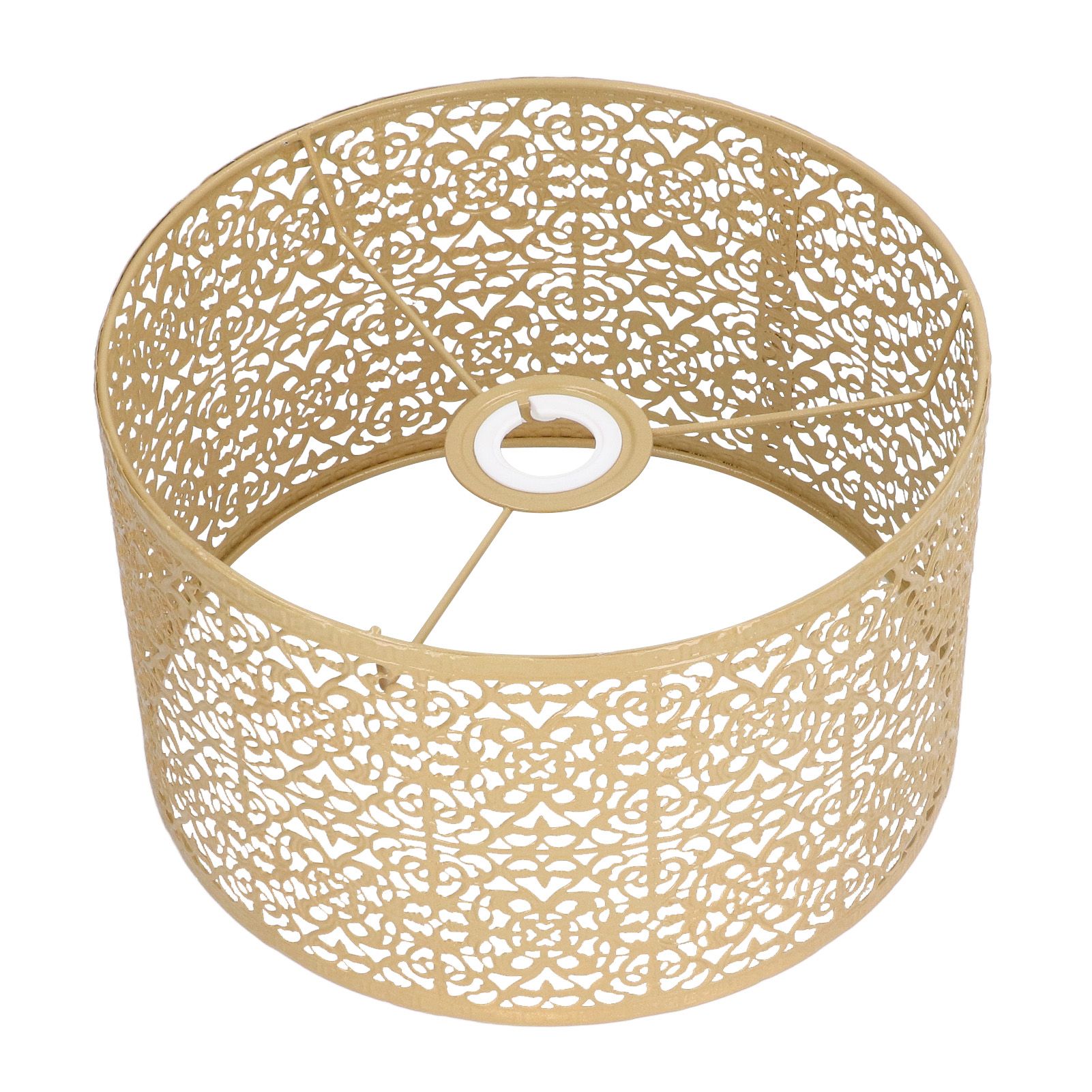 Lamp Shade Hollow Out Metal Lampshade E27 E14 Universal Use Good Heat Dissipation Exquisite Lamp Cover Gold - Image 4