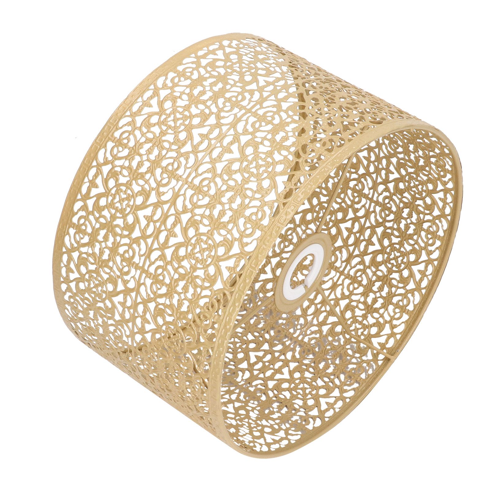 Lamp Shade Hollow Out Metal Lampshade E27 E14 Universal Use Good Heat Dissipation Exquisite Lamp Cover Gold - Image 5