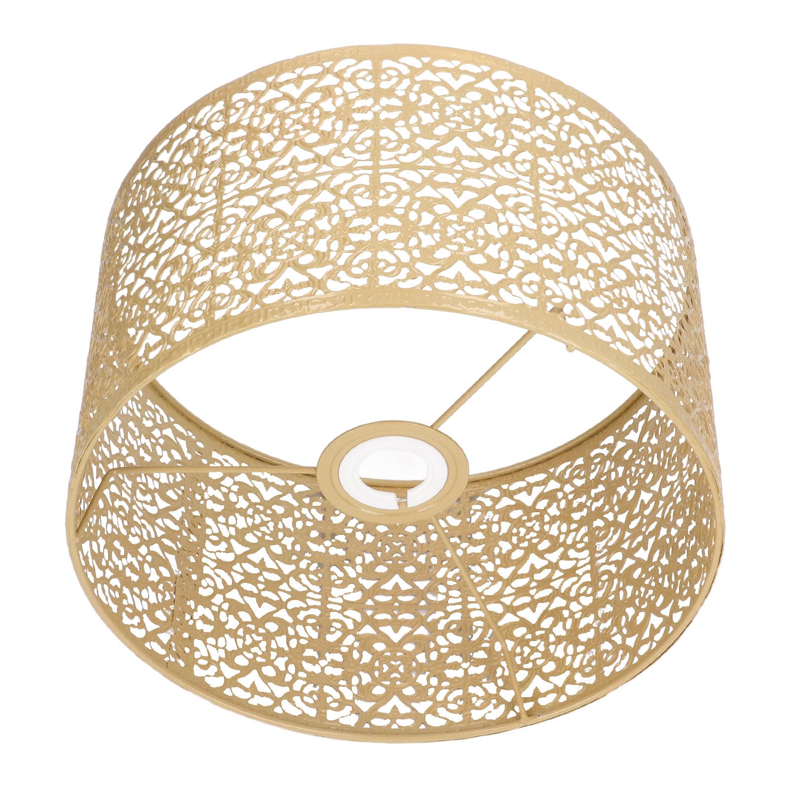 Lamp Shade Hollow Out Metal Lampshade E27 E14 Universal Use Good Heat Dissipation Exquisite Lamp Cover Gold - Image 6