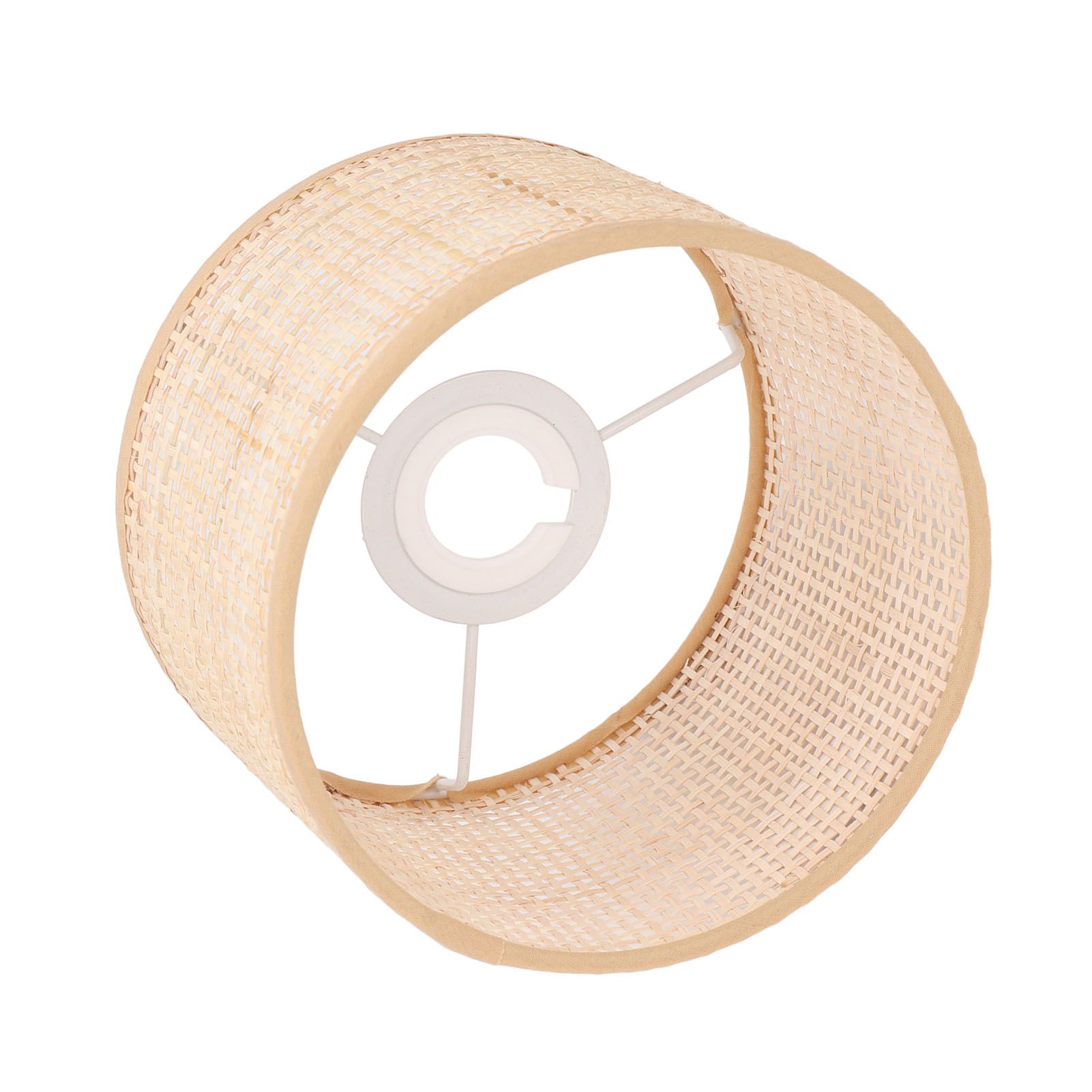 Rattan Lamp Shade Replacement Woven Basket Chandelier Vintage Hanging Table Floor Light Cover E27 E14 - Image 8