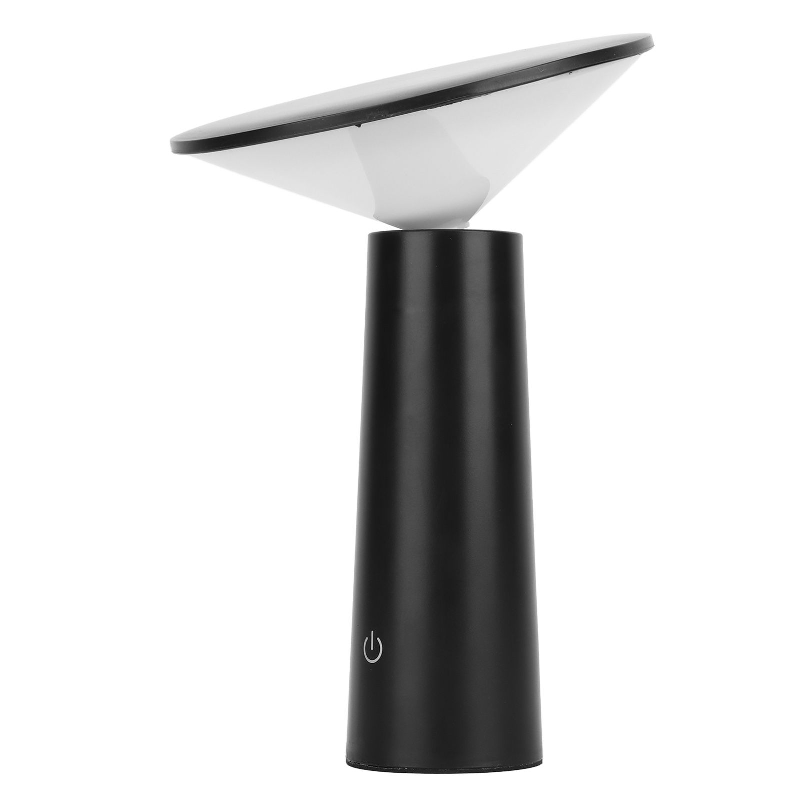 LED Table Lamp Rechargeable Touch Control Desk Light Adjustable Eye Protection Lamp with Battery Black - Image 2