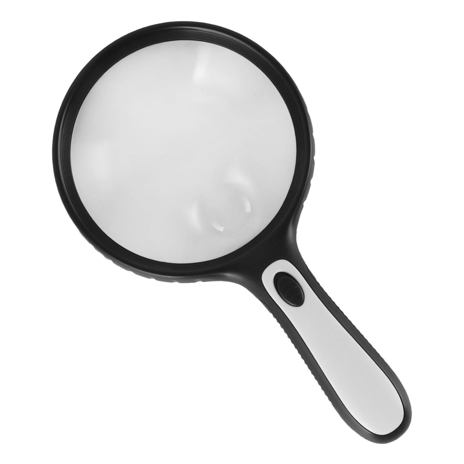 Magnifying Glass Professional Large Viewing Area Evenly Lit Handheld Magnifying Glass with 4 LED Lights - Image 5