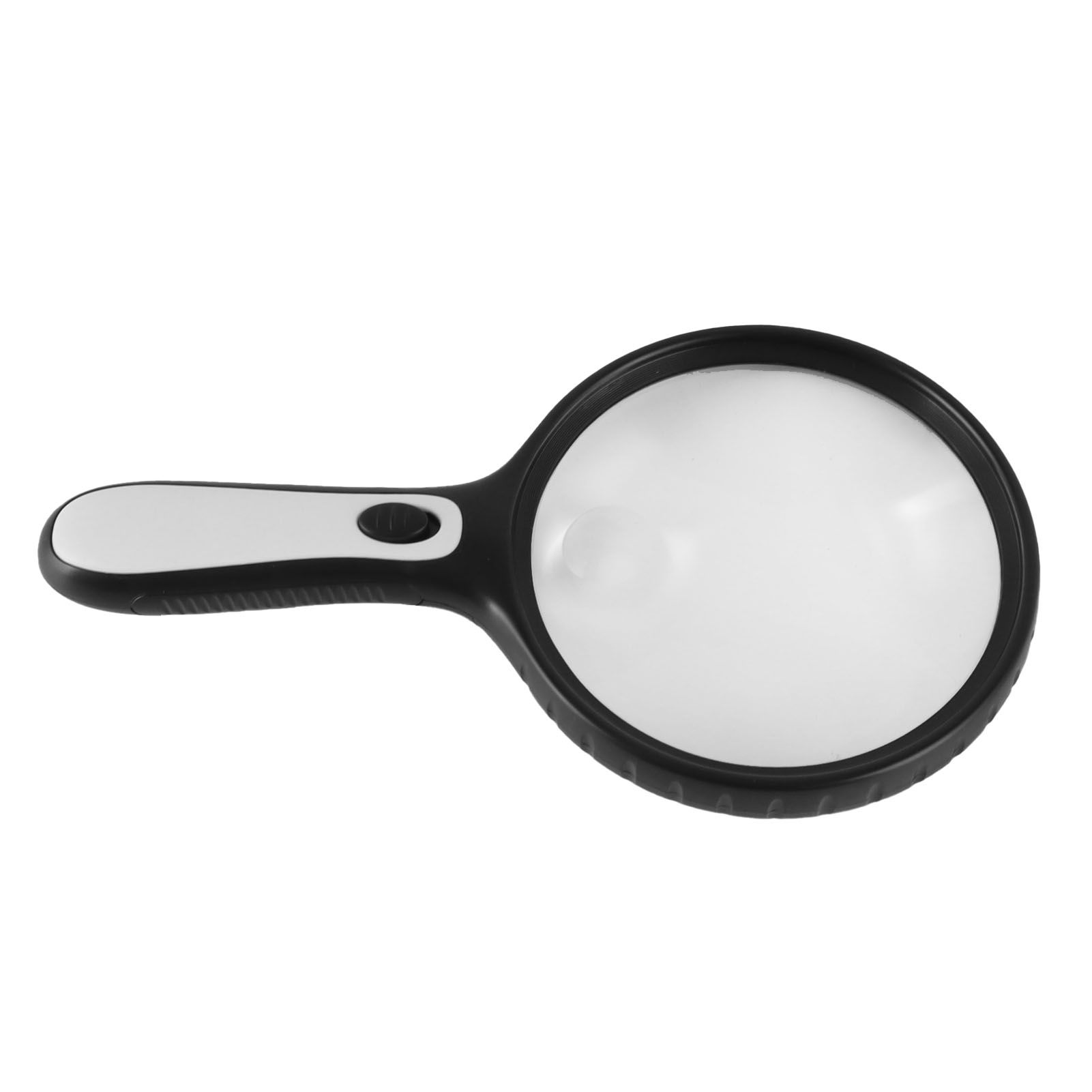 Magnifying Glass Professional Large Viewing Area Evenly Lit Handheld Magnifying Glass with 4 LED Lights - Image 6