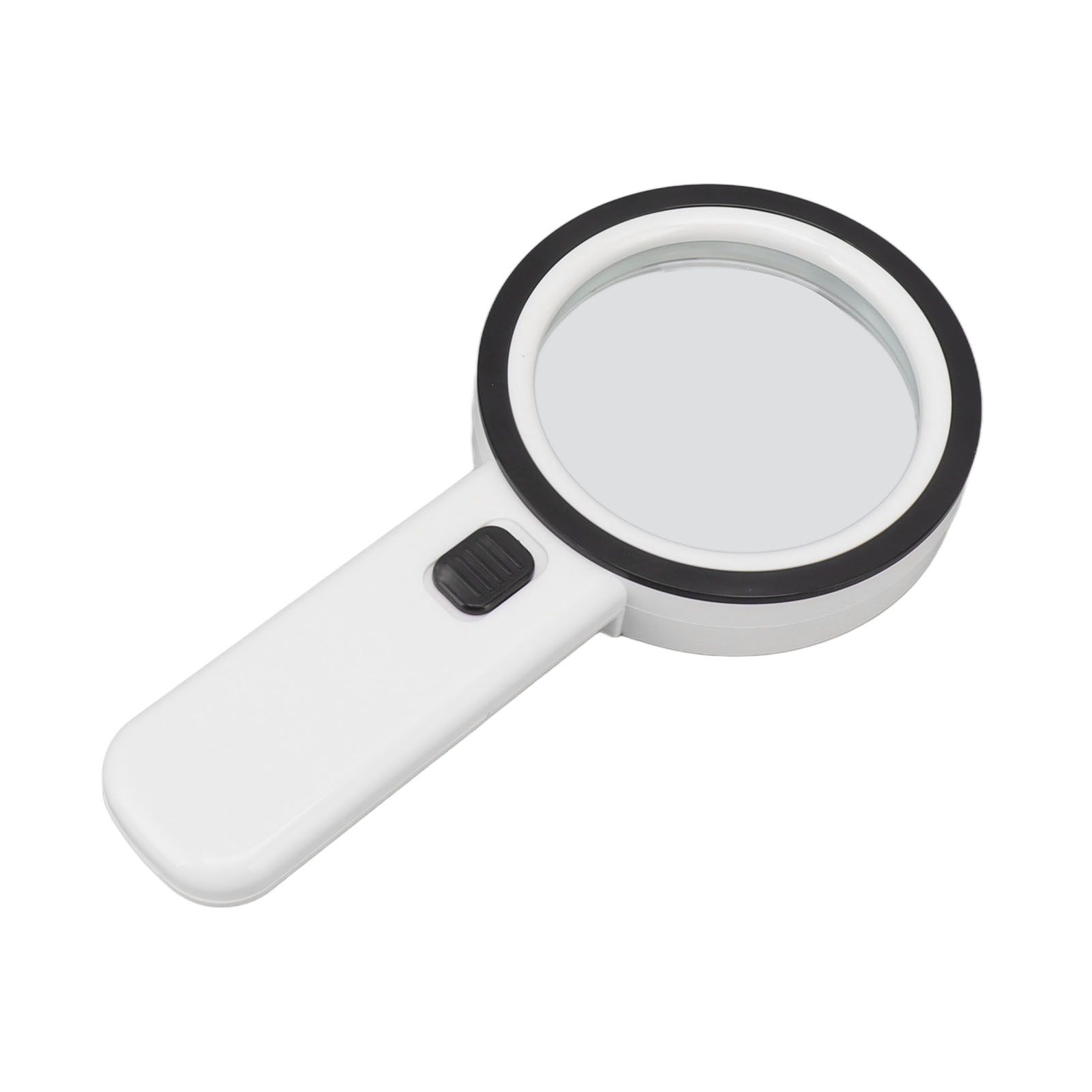 30X Handheld Large Magnifying Glass UV Banknote Inspection Magnifying Glass 12 LED Illuminated Lighted Magnifier For Reading Antique Jewelry Appreciation - Image 4