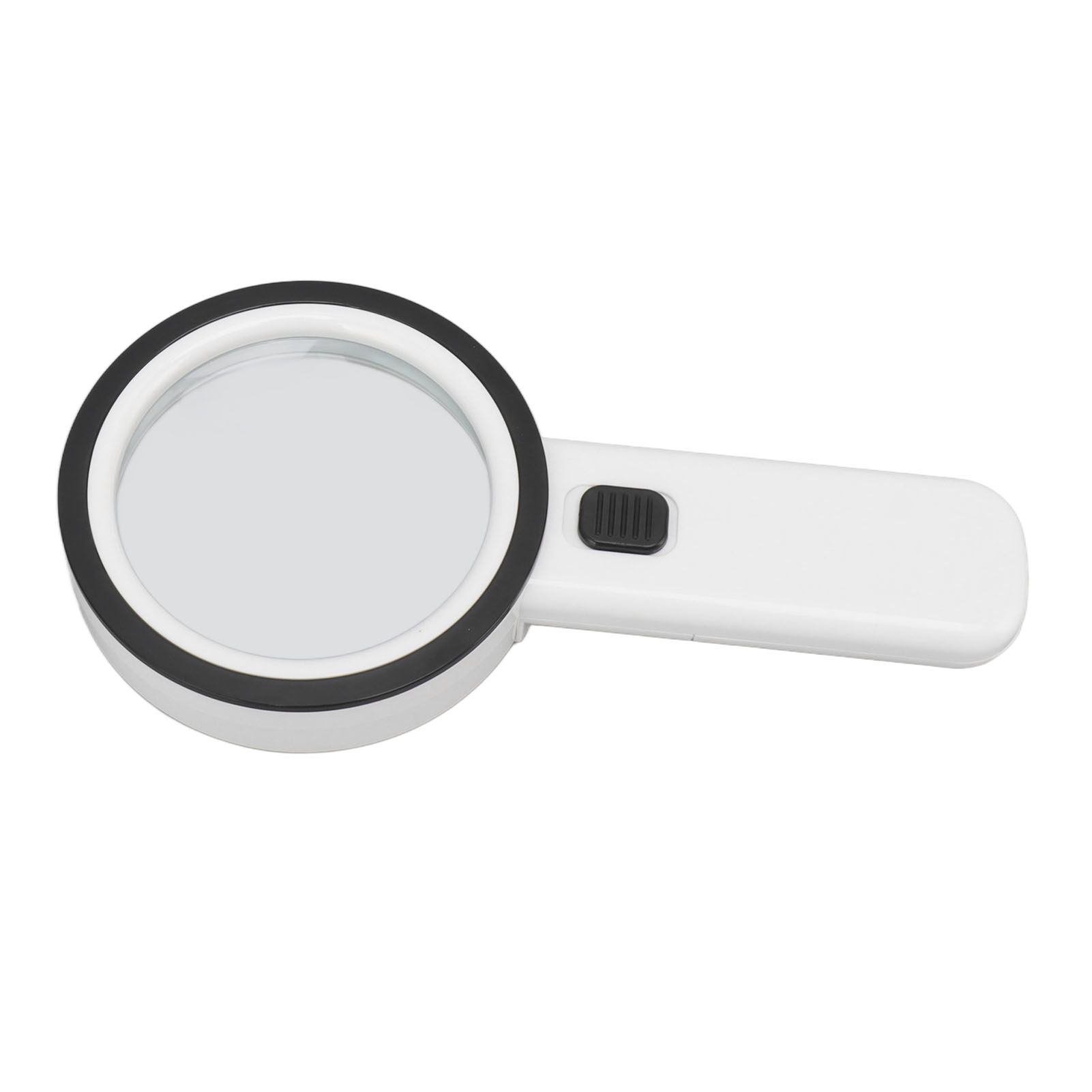 30X Handheld Large Magnifying Glass UV Banknote Inspection Magnifying Glass 12 LED Illuminated Lighted Magnifier For Reading Antique Jewelry Appreciation - Image 7