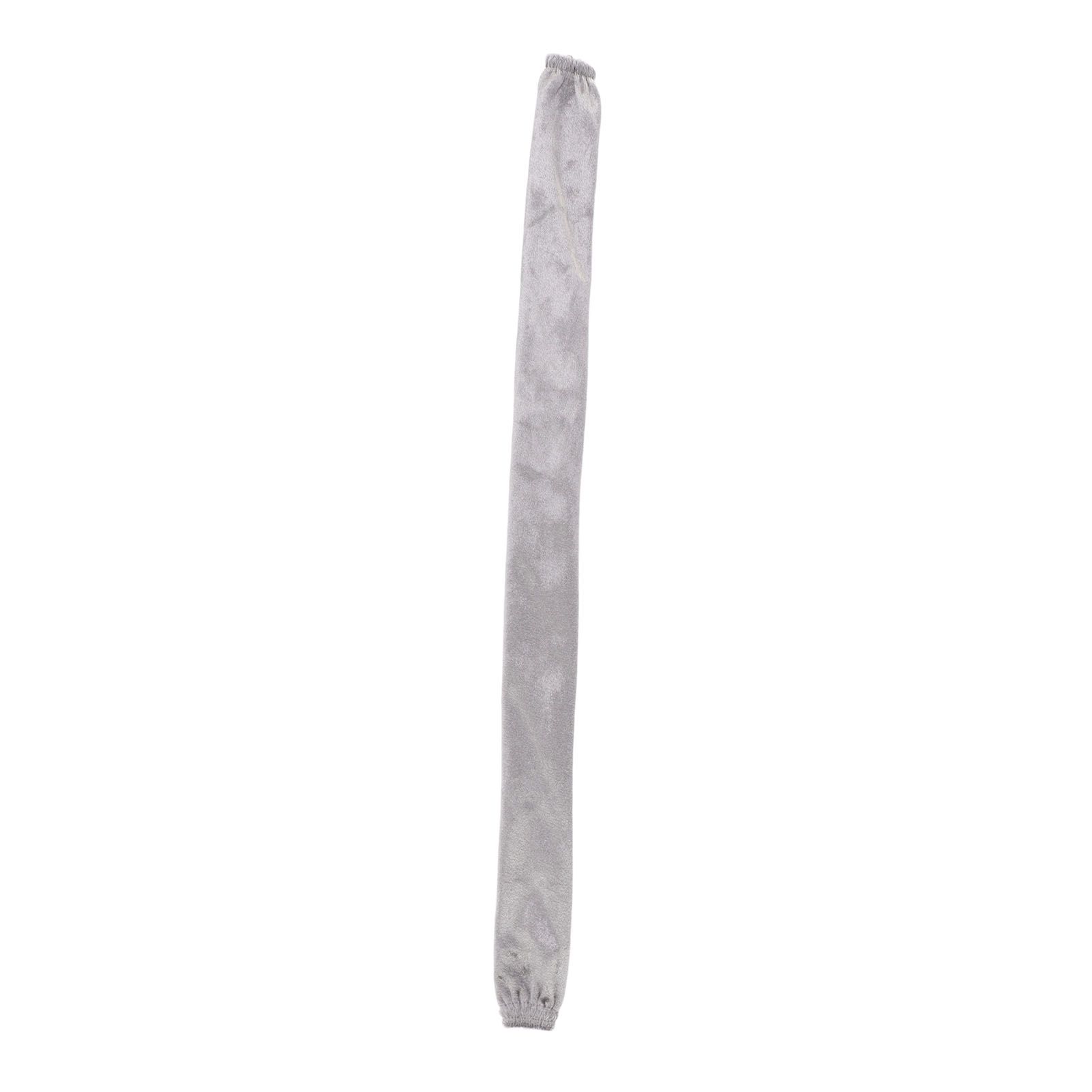 Chain Cover Dustproof Wire Flannelette Cloth 60cm Length 5cm Width with Zipper for Protection Grey - Image 1