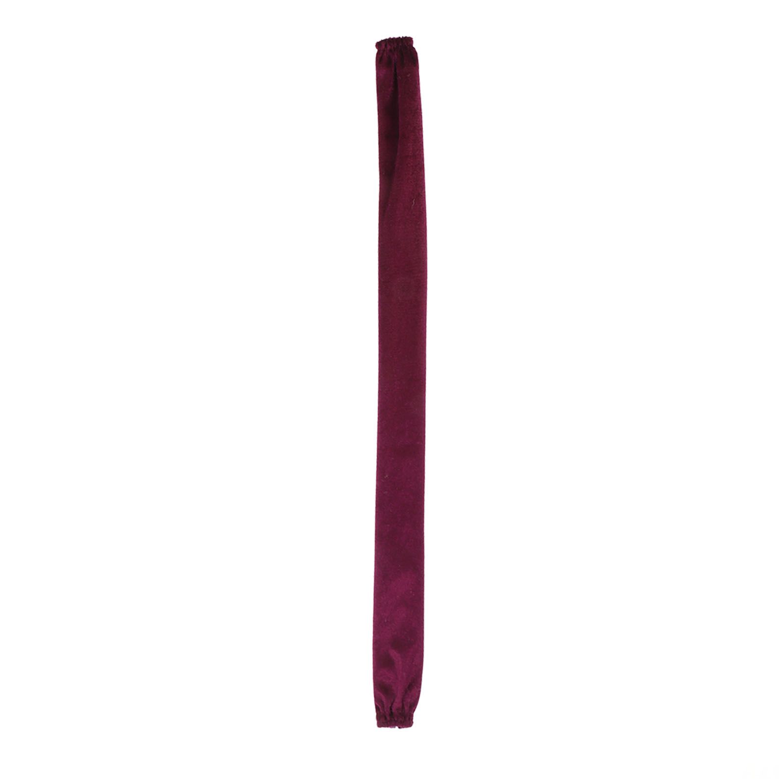 Chain Cover Dustproof Wire Flannelette Cloth 60cm Length 5cm Width with Zipper for Protection Purple - Image 1