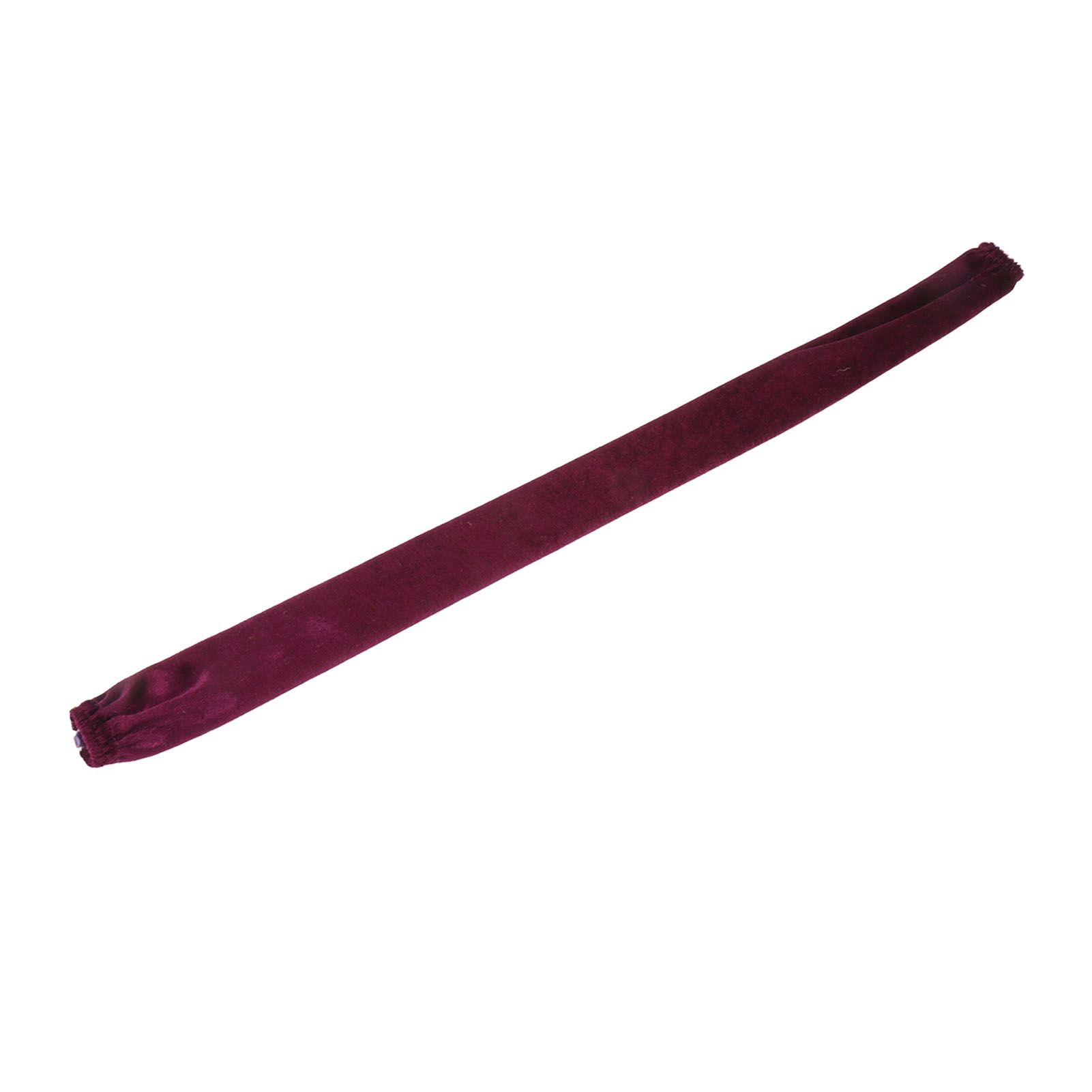 Chain Cover Dustproof Wire Flannelette Cloth 60cm Length 5cm Width with Zipper for Protection Purple - Image 4