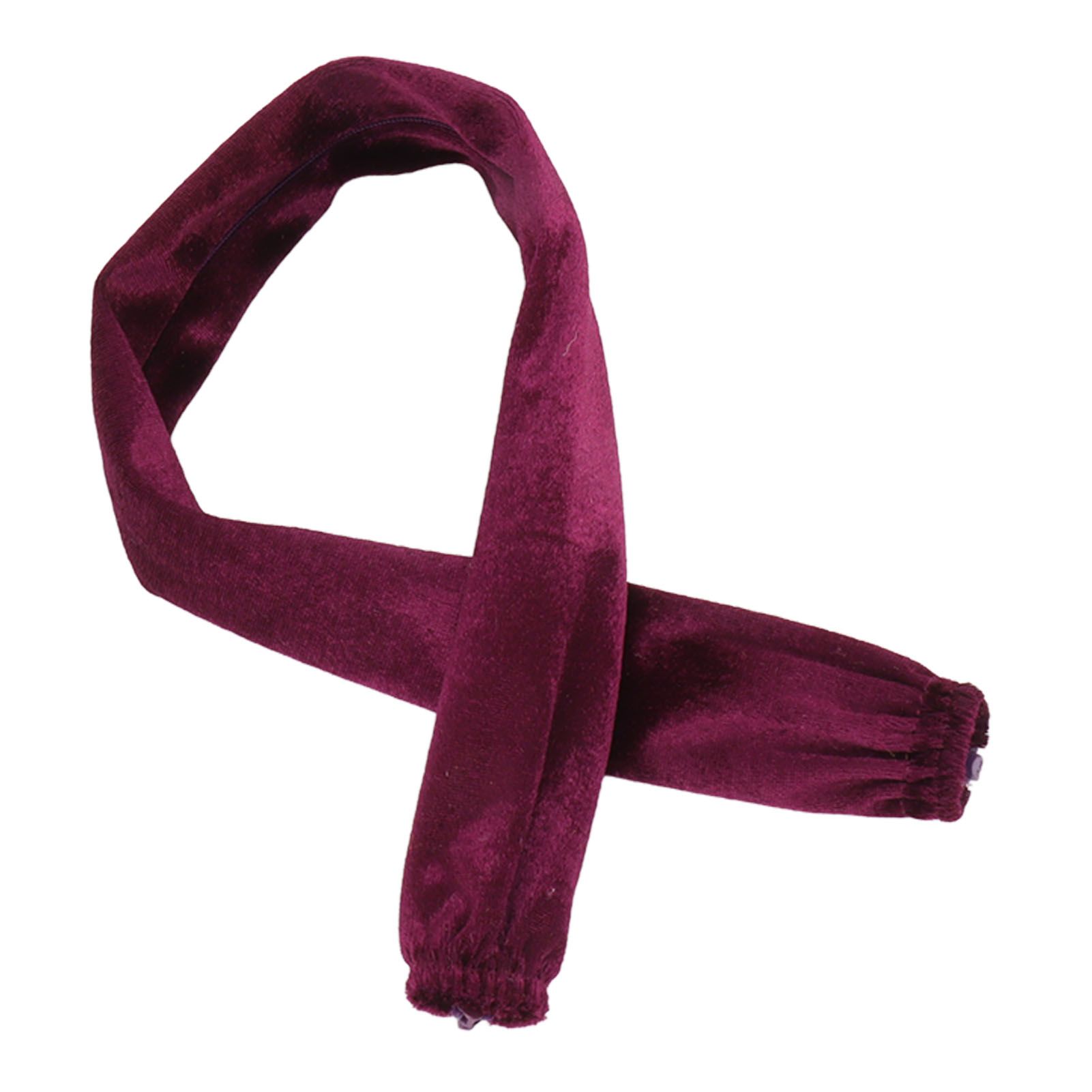 Chain Cover Dustproof Wire Flannelette Cloth 60cm Length 5cm Width with Zipper for Protection Purple - Image 5