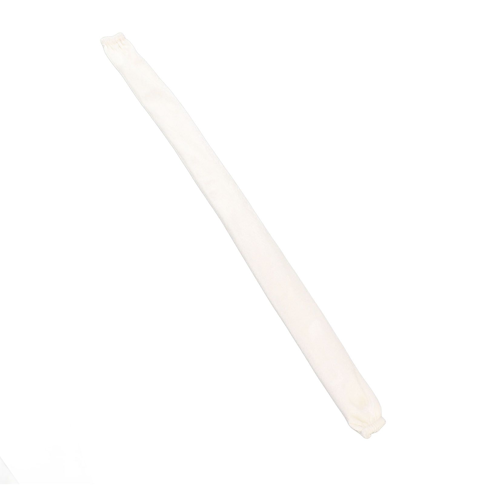 Chain Cover Dustproof Wire Flannelette Cloth 60cm Length 5cm Width with Zipper for Protection White - Image 3