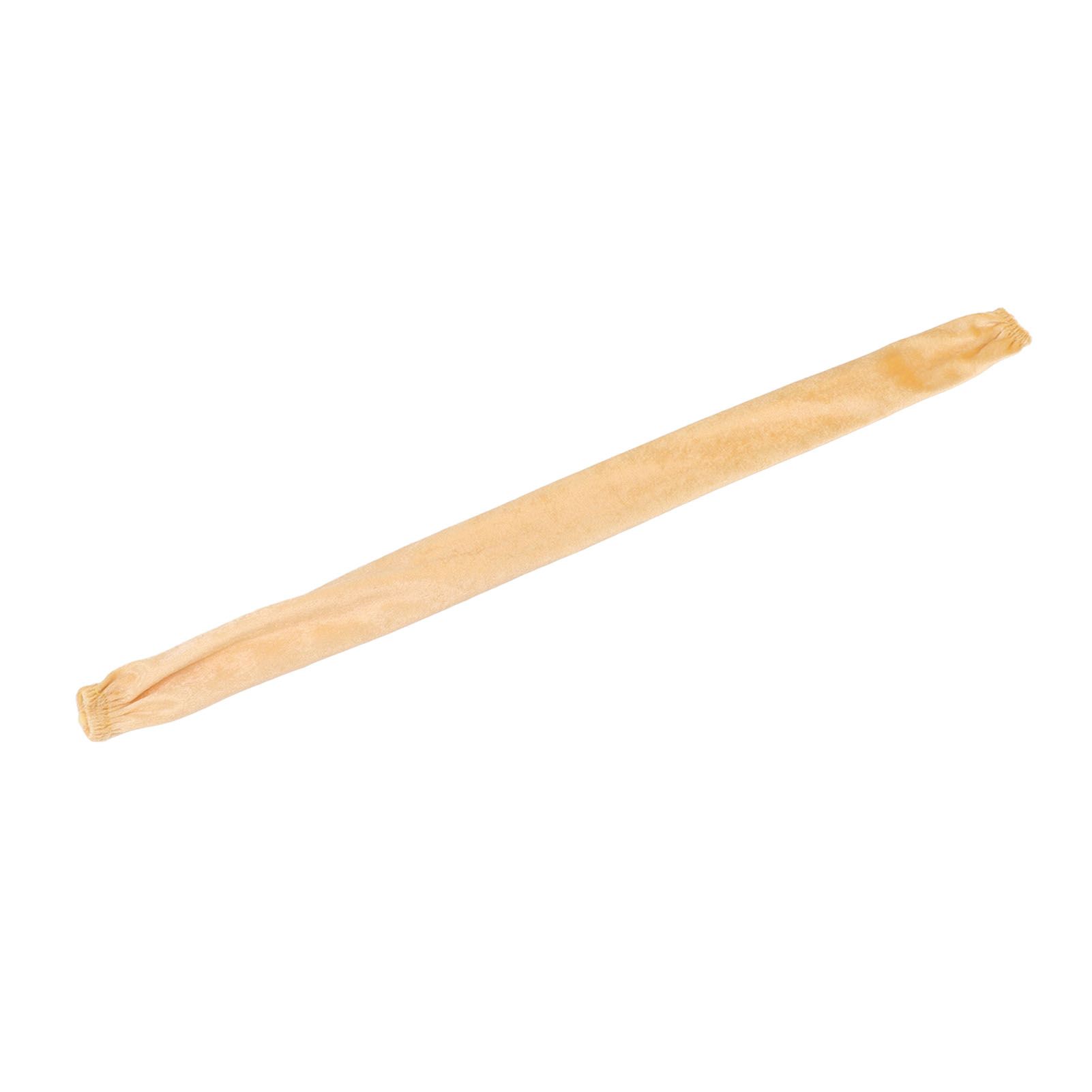 Chain Cover Dustproof Wire Flannelette Cloth 60cm Length 5cm Width with Zipper for Protection Beige - Image 3