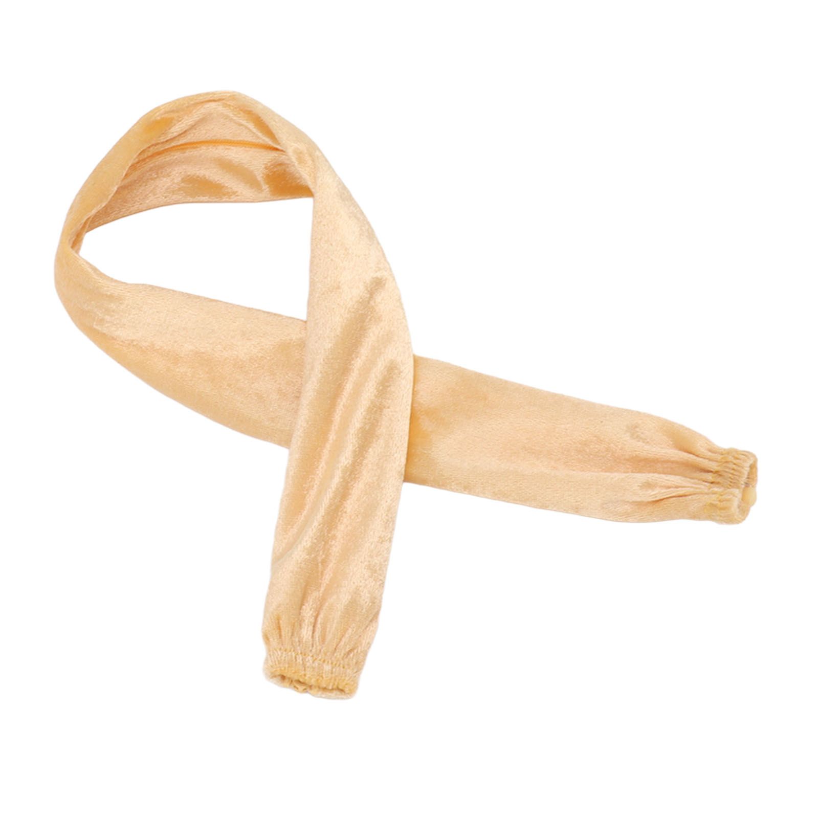 Chain Cover Dustproof Wire Flannelette Cloth 60cm Length 5cm Width with Zipper for Protection Beige - Image 5