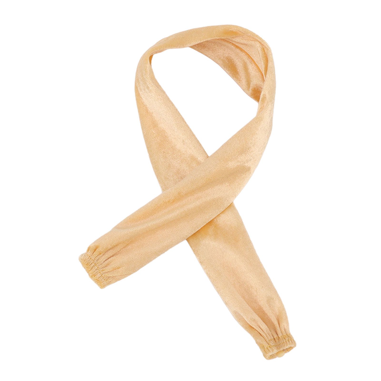 Chain Cover Dustproof Wire Flannelette Cloth 60cm Length 5cm Width with Zipper for Protection Beige - Image 6