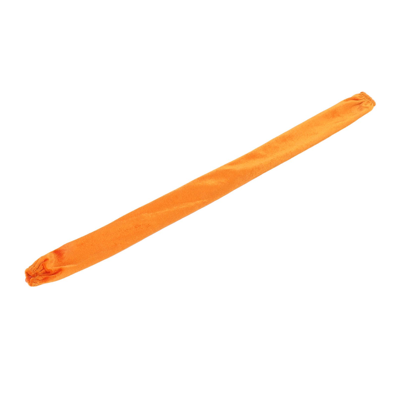 Chain Cover Dustproof Wire Flannelette Cloth 60cm Length 5cm Width with Zipper for Protection Orange - Image 4